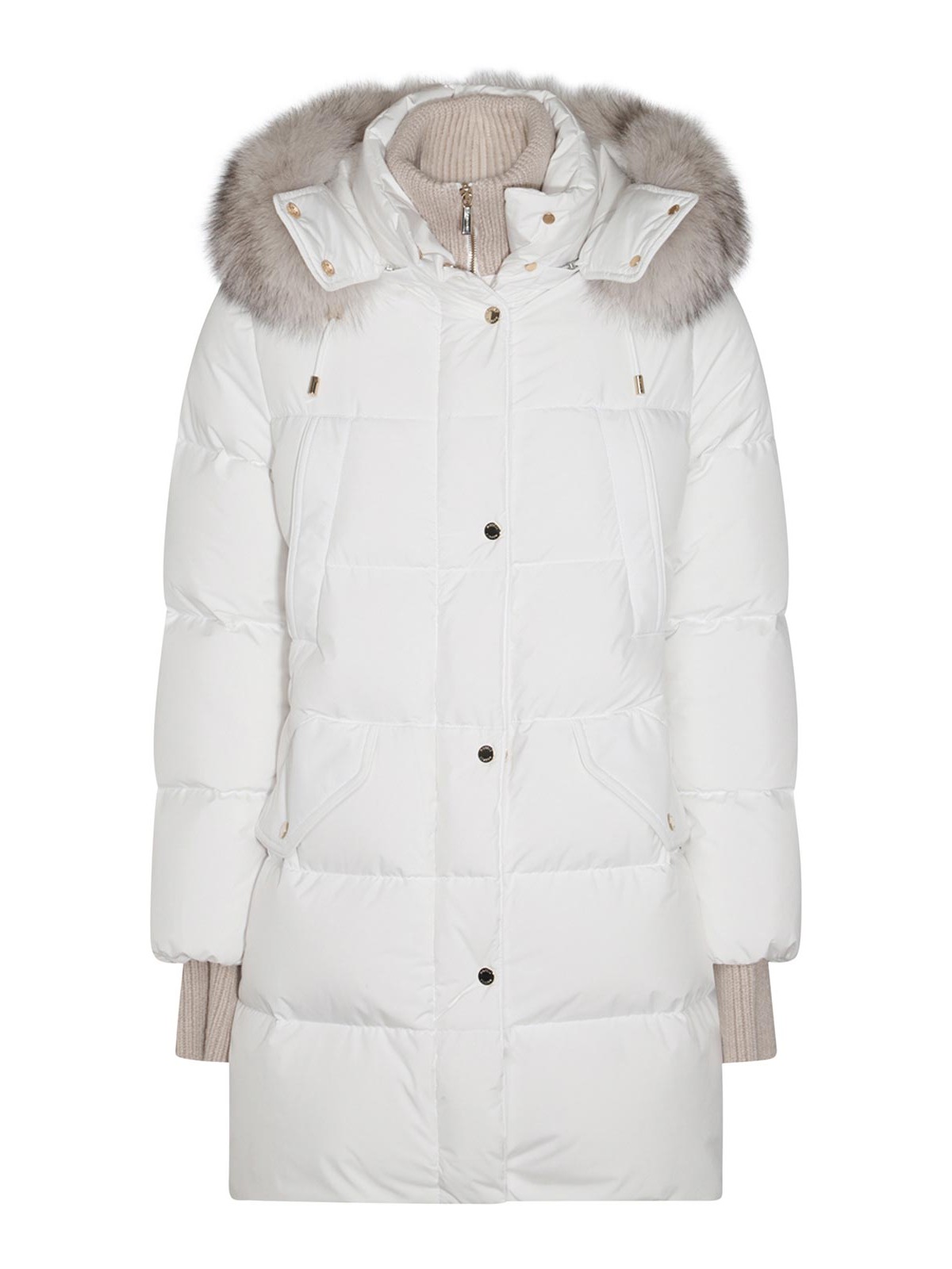 White Wool Down Jacket MODGI300008STPU0111 (MooRER / ダウンジャケット・コート ) | MooRER (ムーレー)
