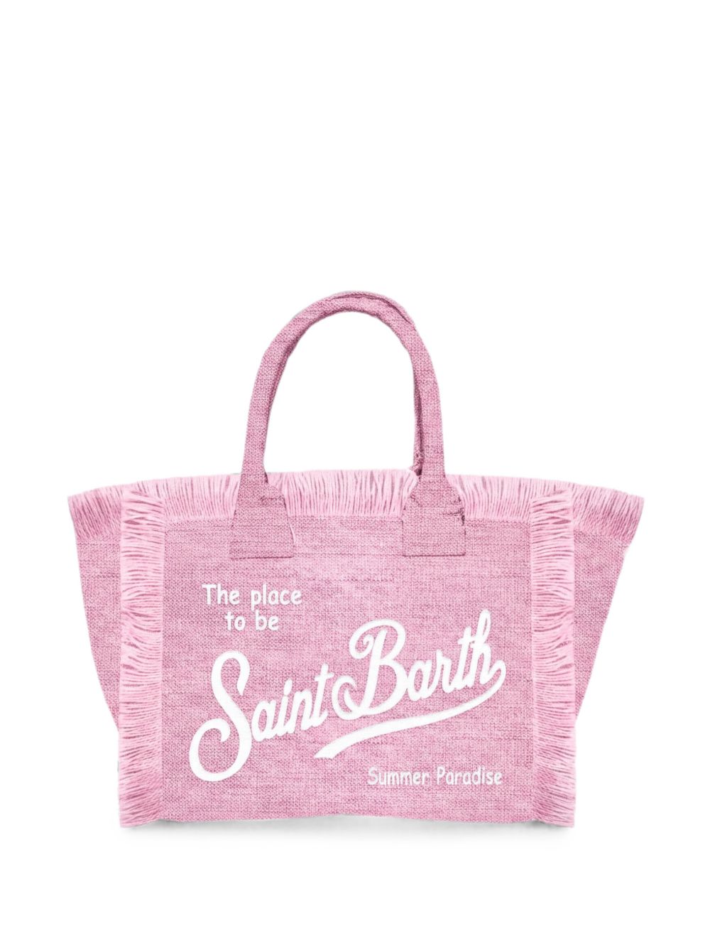 Saint Barth Bags.. VANITYMINILINEN00142L21PINK (MC2 SAINT BARTH / トートバッグ ) | MC2 SAINT BARTH (エムシーツーセイントバース)(3)