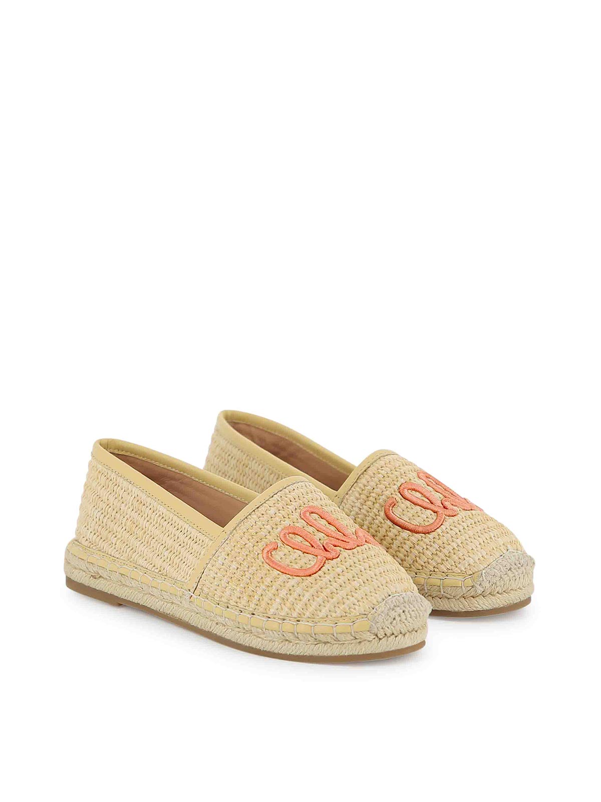 Espadrilles With Logo C2088243A (Chloé / フラットシューズ ) | Chloé (クロエ)