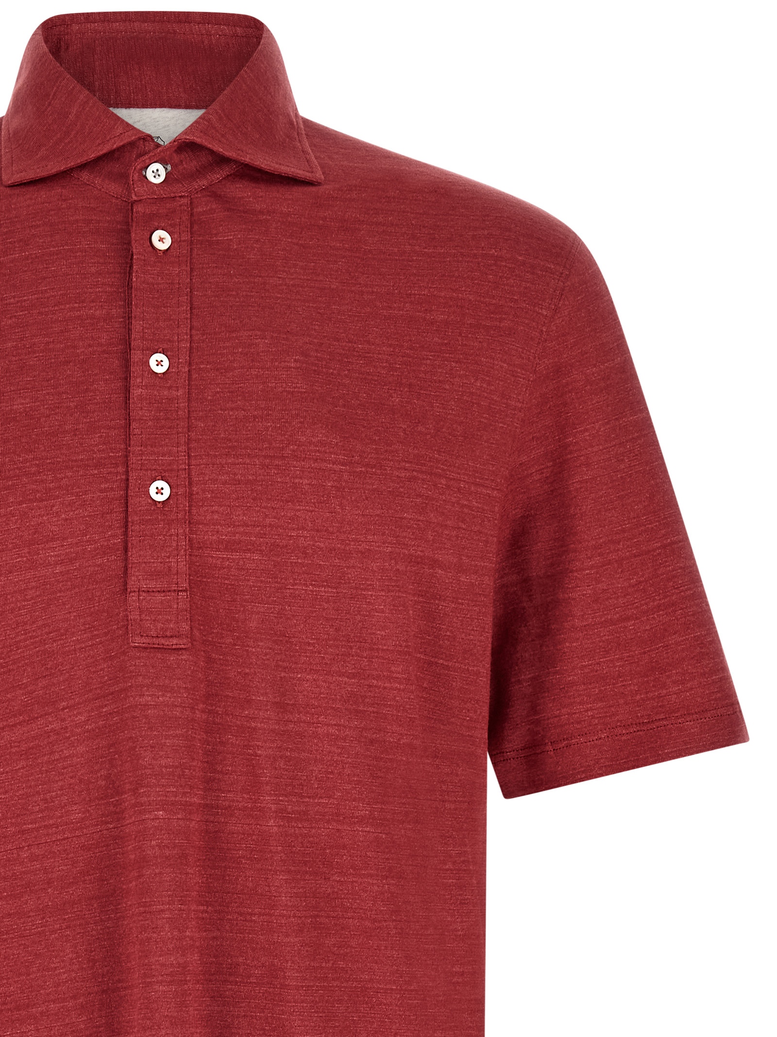 Polo jersey mélange MR8273915C034 (Brunello Cucinelli / ポロシャツ ) | Brunello Cucinelli (ブルネロ・クチネリ)(2)