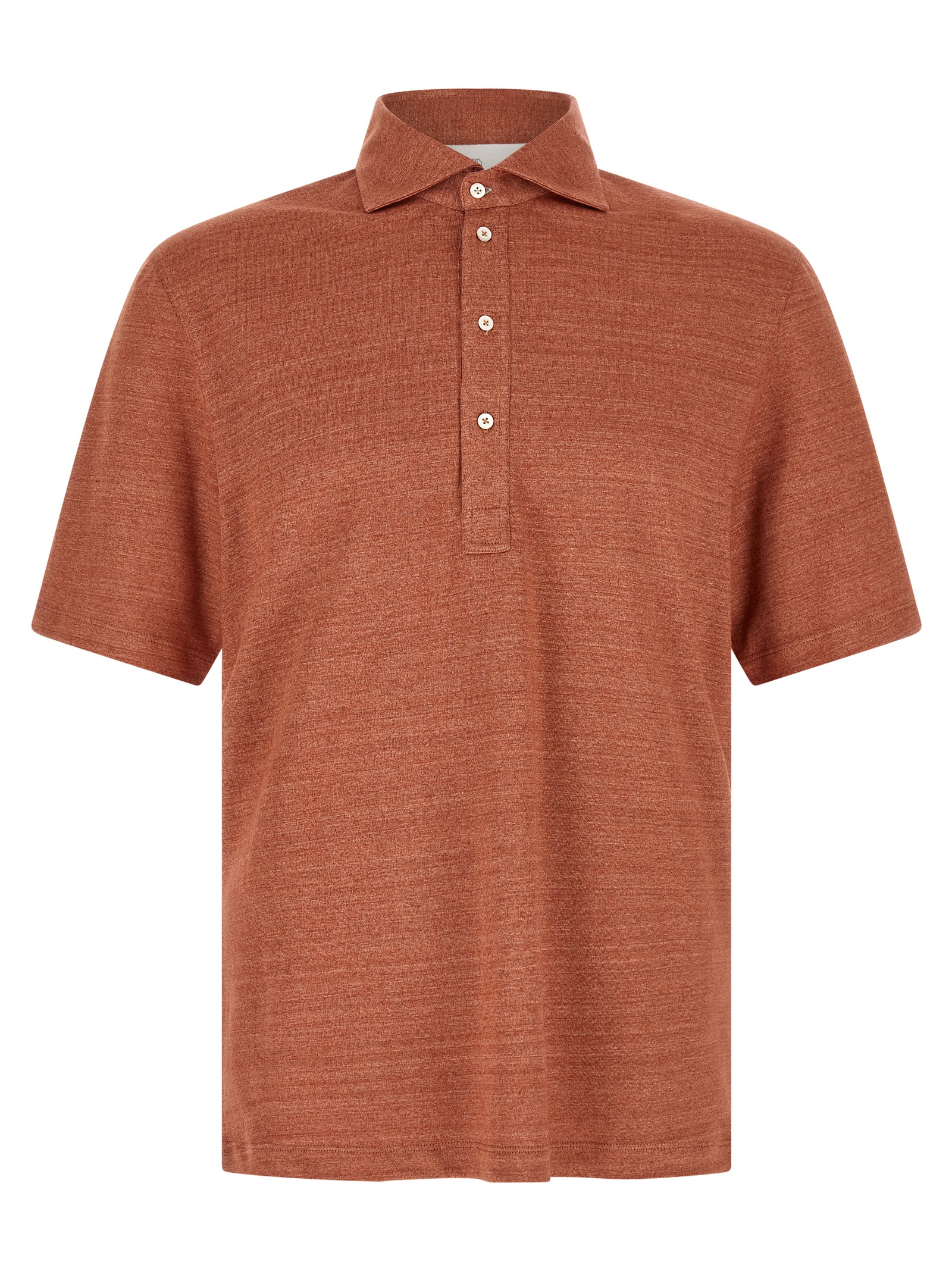 Polo jersey mélange MR8273915C694 (Brunello Cucinelli / ポロシャツ ) | Brunello Cucinelli (ブルネロ・クチネリ)