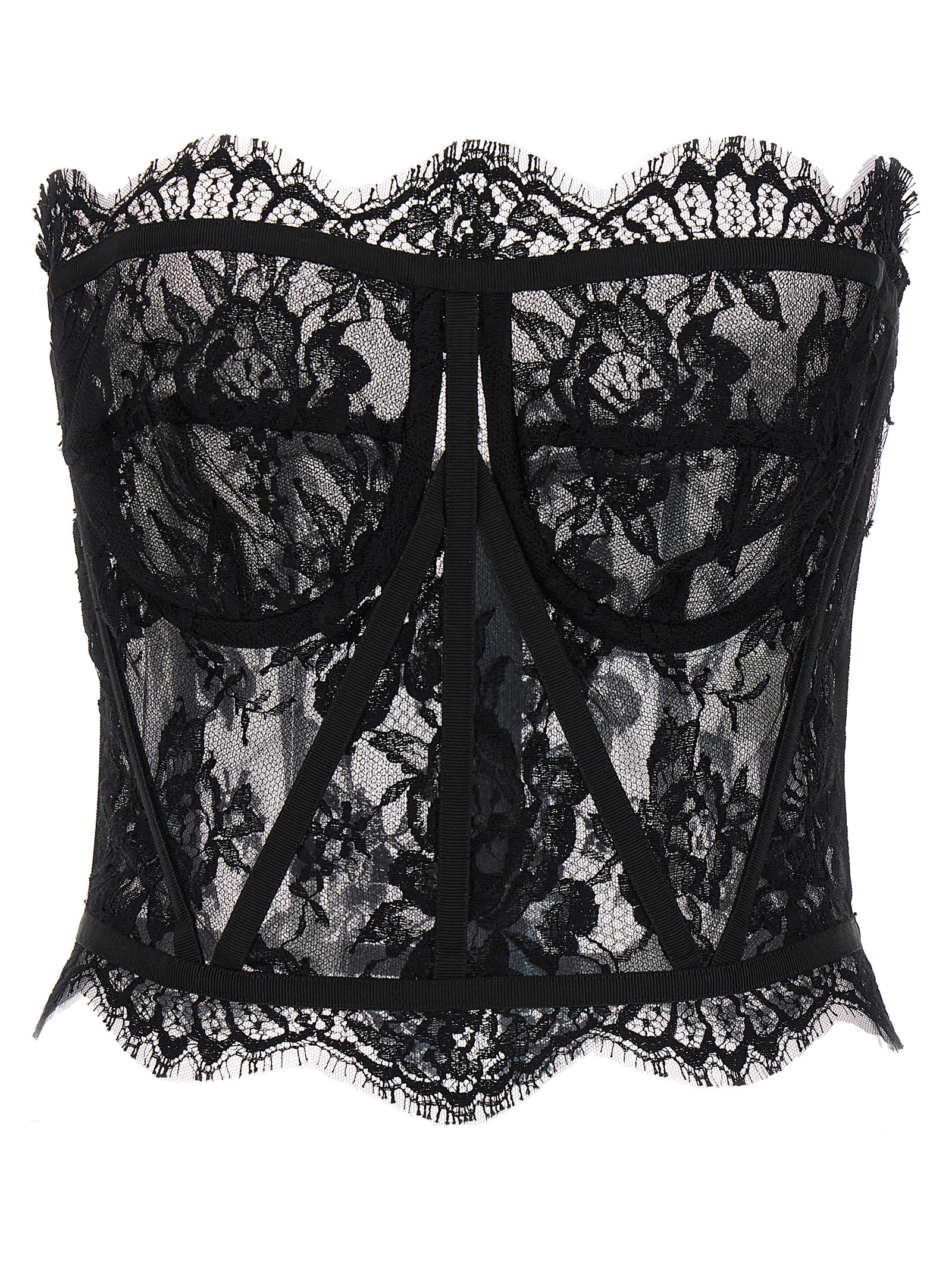 Lace bustier top F72X4THLMQJN0000 (Dolce & Gabbana / タンクトップ・キャミソール ) | Dolce & Gabbana (ドルチェガッバーナ)