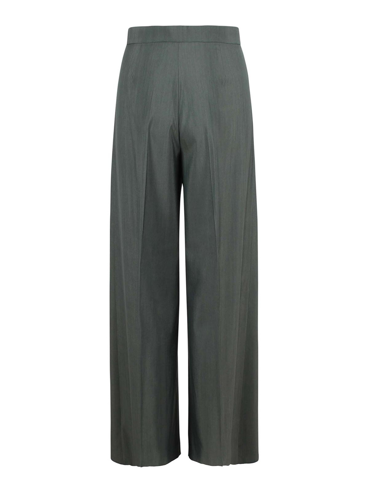 Wide-leg tailored wool and silk trousers 26111310426E15 (Max Mara / スーツ ) | Max Mara (マックスマーラ)(1)
