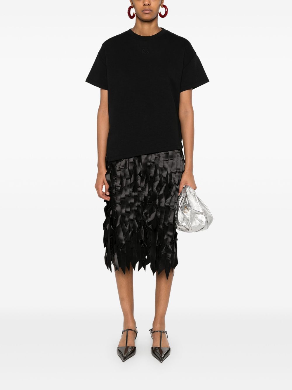 Loewe T-shirts and Polos BLACK S540Y22X591100 (LOEWE / Tシャツ・カットソー ) | LOEWE (ロエベ)(3)