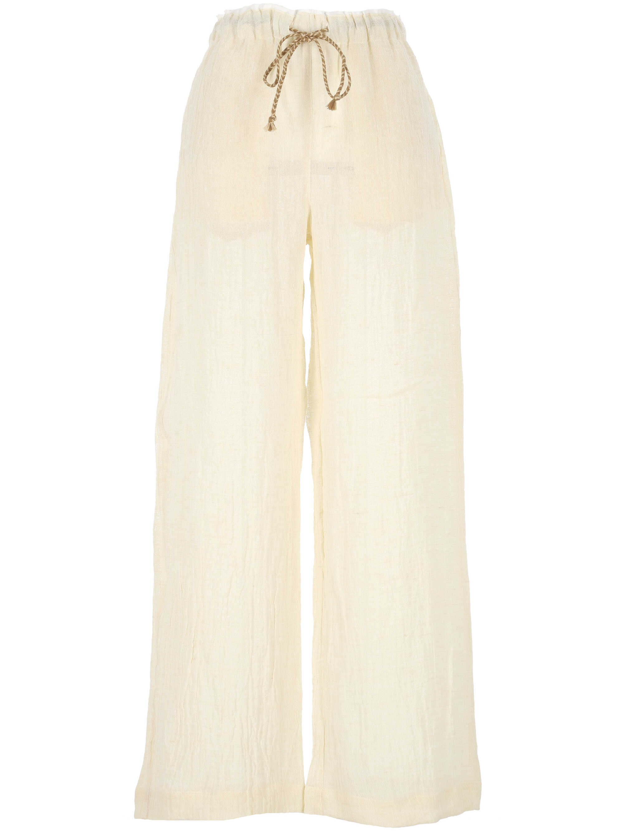 120% LINO Trousers Natural 33BLIW29S1000G486701134 (120% lino / パンツ ) | 120% lino (120% リノ)