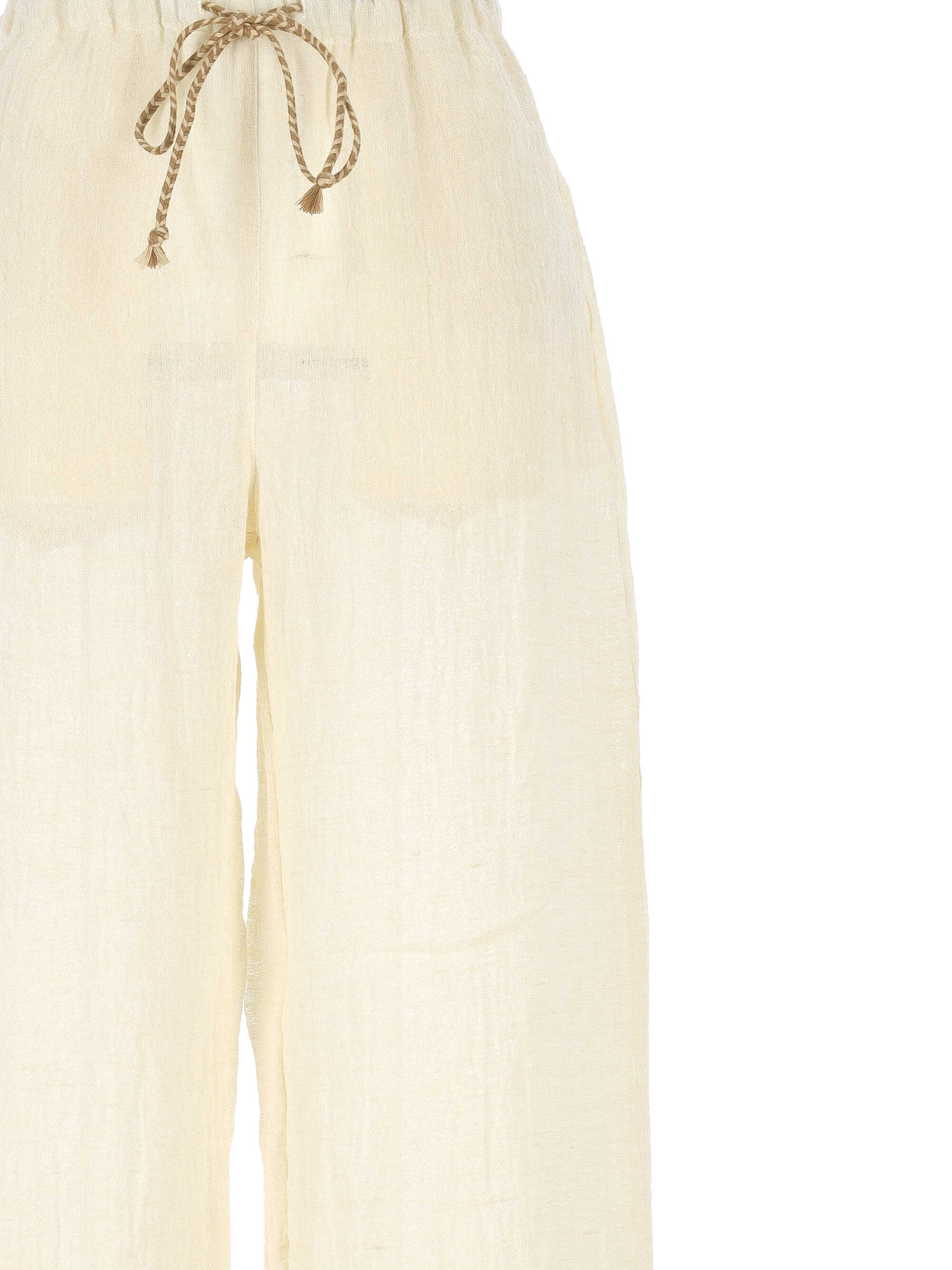 120% LINO Trousers Natural 33BLIW29S1000G486701134 (120% lino / パンツ ) | 120% lino (120% リノ)(1)