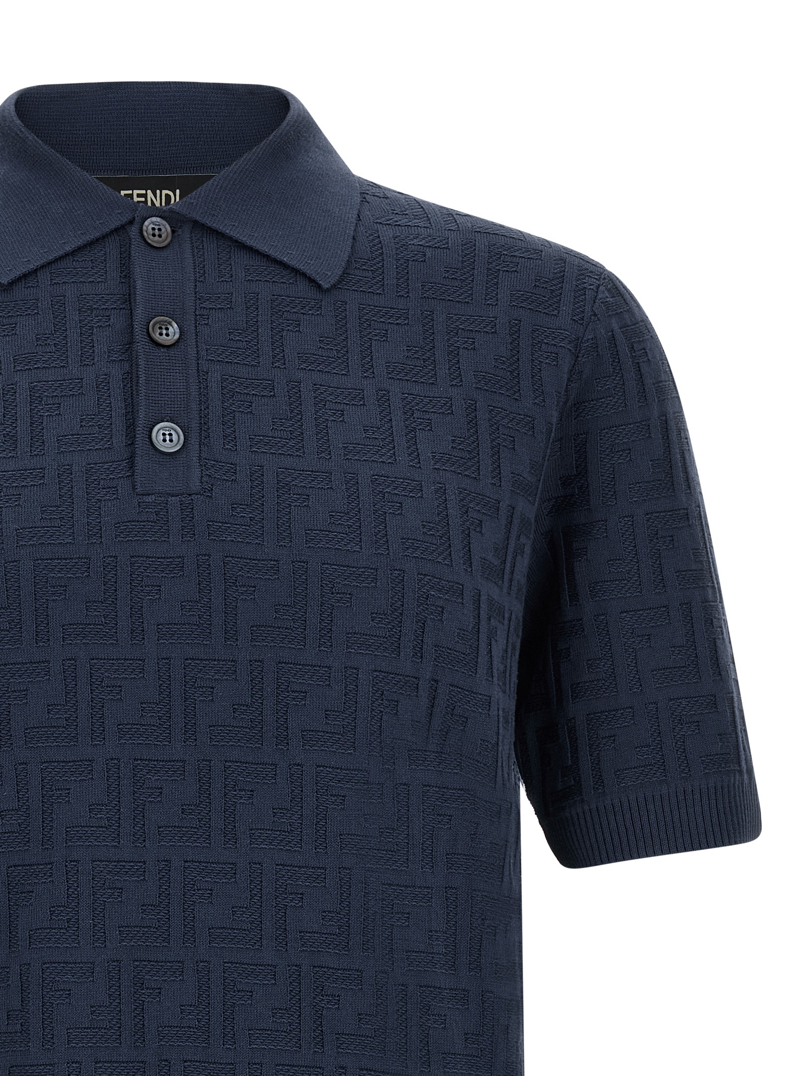 FF cotton polo shirt FZC162AUW0F0QA2 (FENDI / ポロシャツ ) | FENDI (フェンディ)(2)