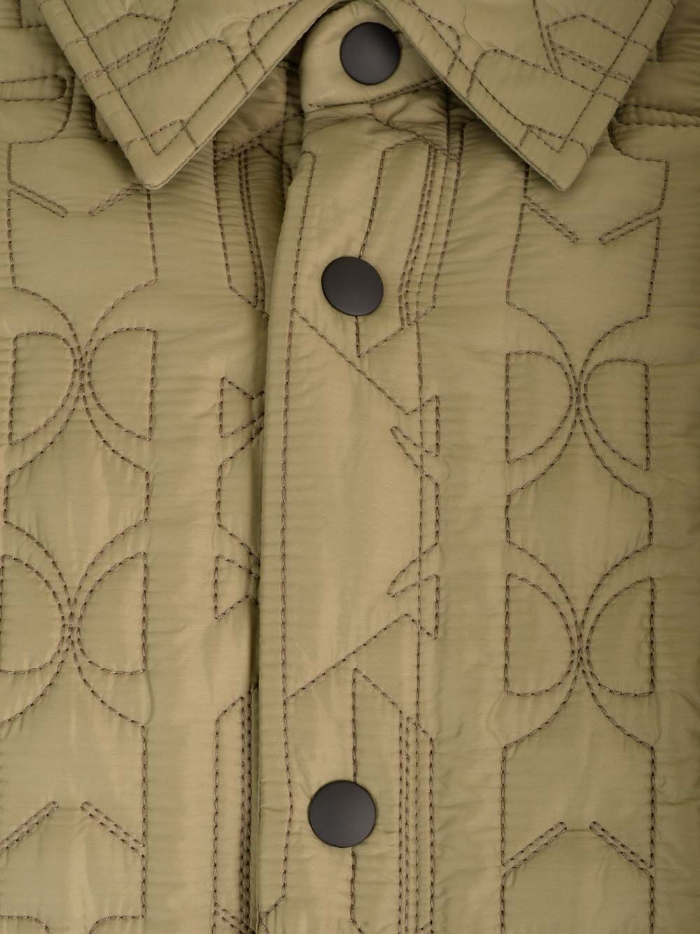 Quilted overshirt PMEA251E23FAB0015610 (Palm Angels / シャツ・ブラウス ) | Palm Angels (パームエンジェルス)(2)