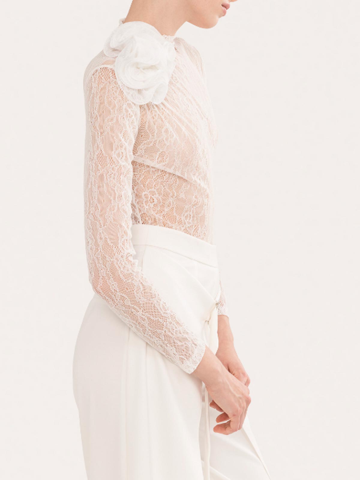 Bodysuit BODY16528WHITE (NISSA / ボディスーツ ) | NISSA (ニッサ)(4)