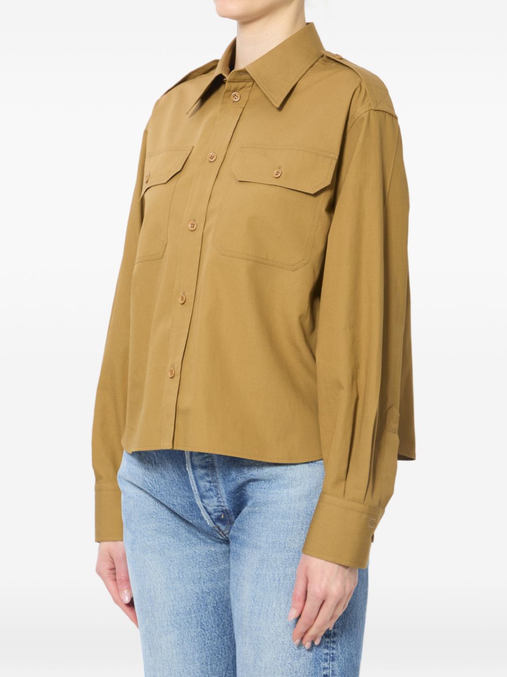 CELINE CAPSULE Shirts BROWN RC0BU331818CH (CELINE / シャツ・ブラウス ) | CELINE (セリーヌ)(3)