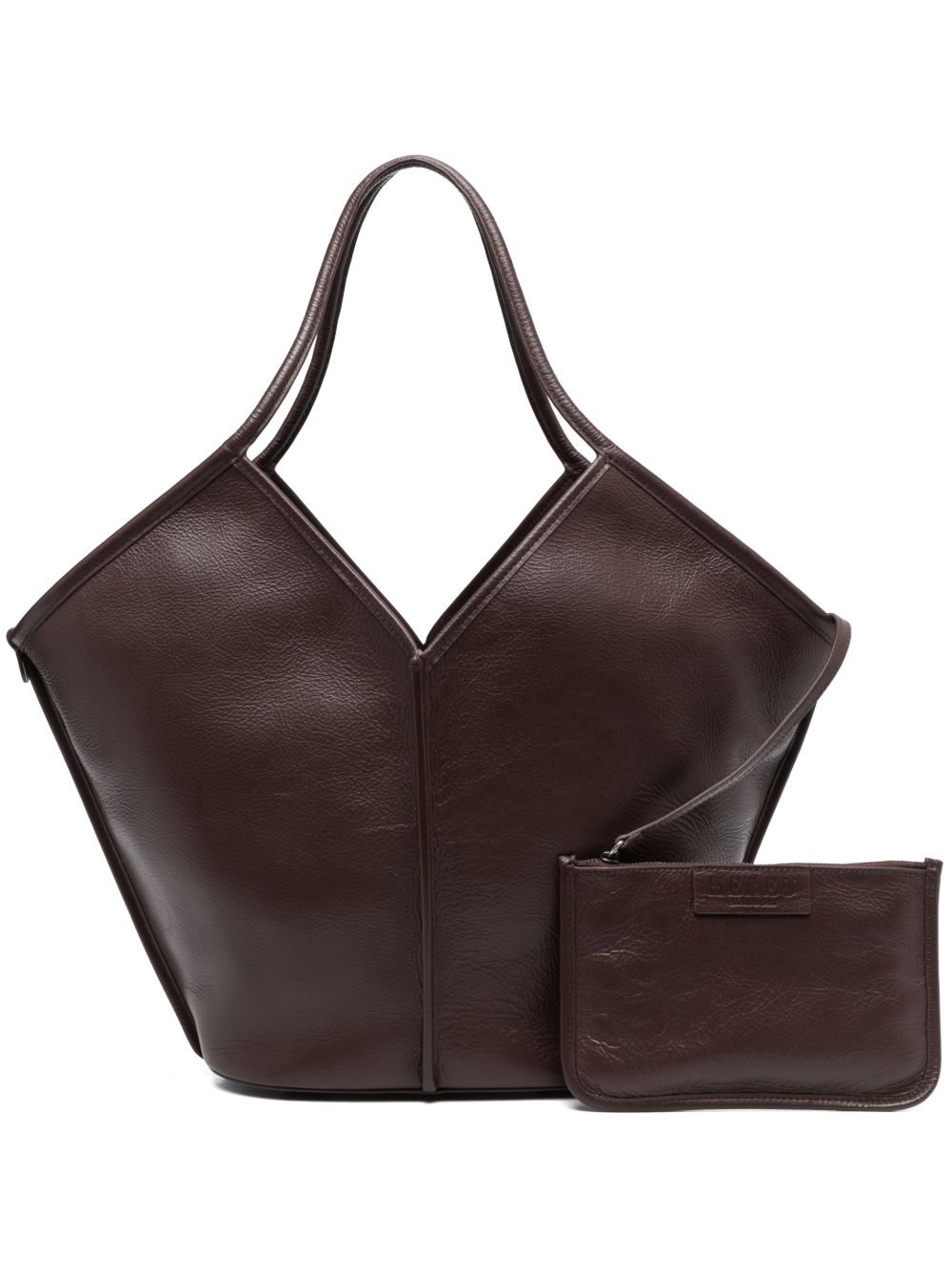 HEREU Bags.. BROWN WBCALDDARKBROWN (HEREU / トートバッグ ) | HEREU (へリュー)