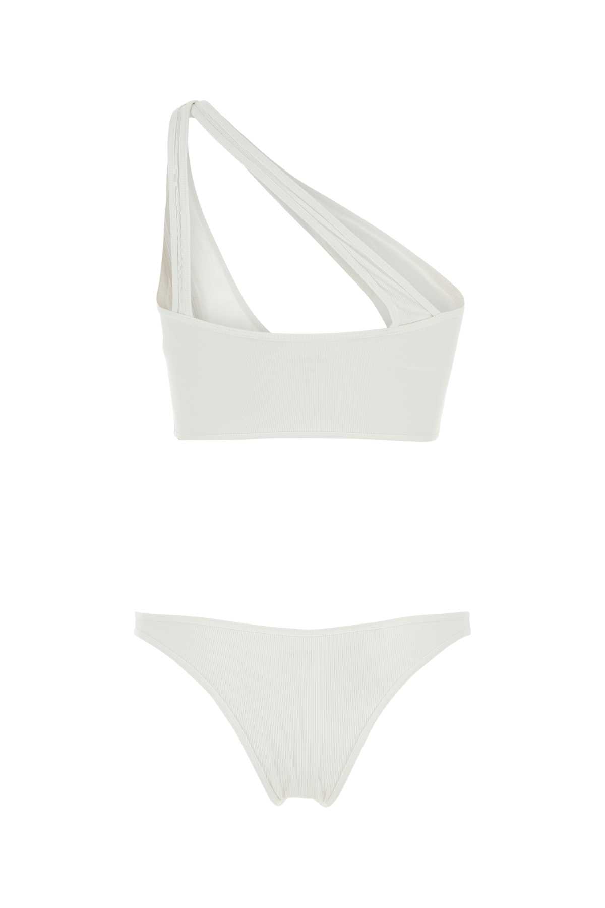 White stretch nylon bikini 233WBB64PA16001 (THE ATTICO / スイムウェア ) | THE ATTICO (ジ・アティコ)(1)