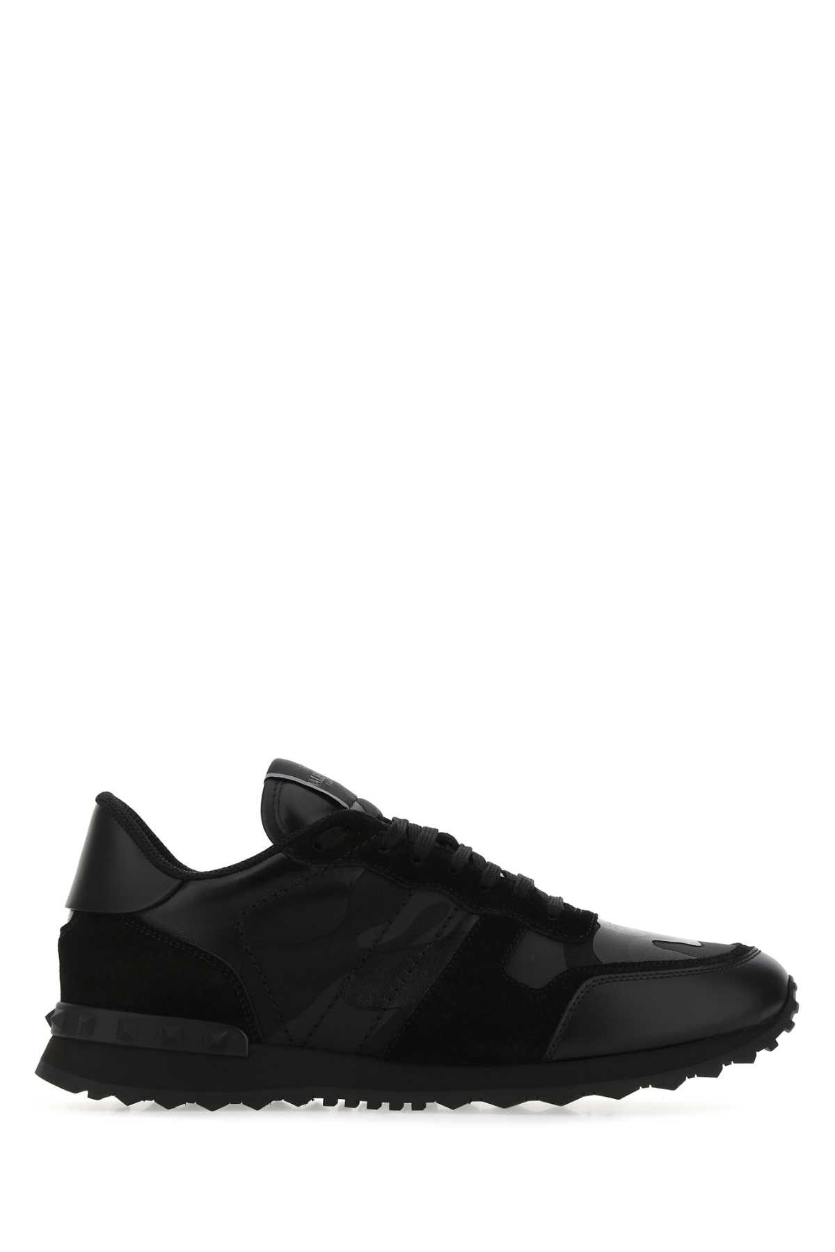 Embroidered fabric and leather Rockrunner Camouflage sneakers 3Y2S0723NSD0NO (Valentino Garavani / スニーカー ) | Valentino Garavani (ヴァレンティノ)