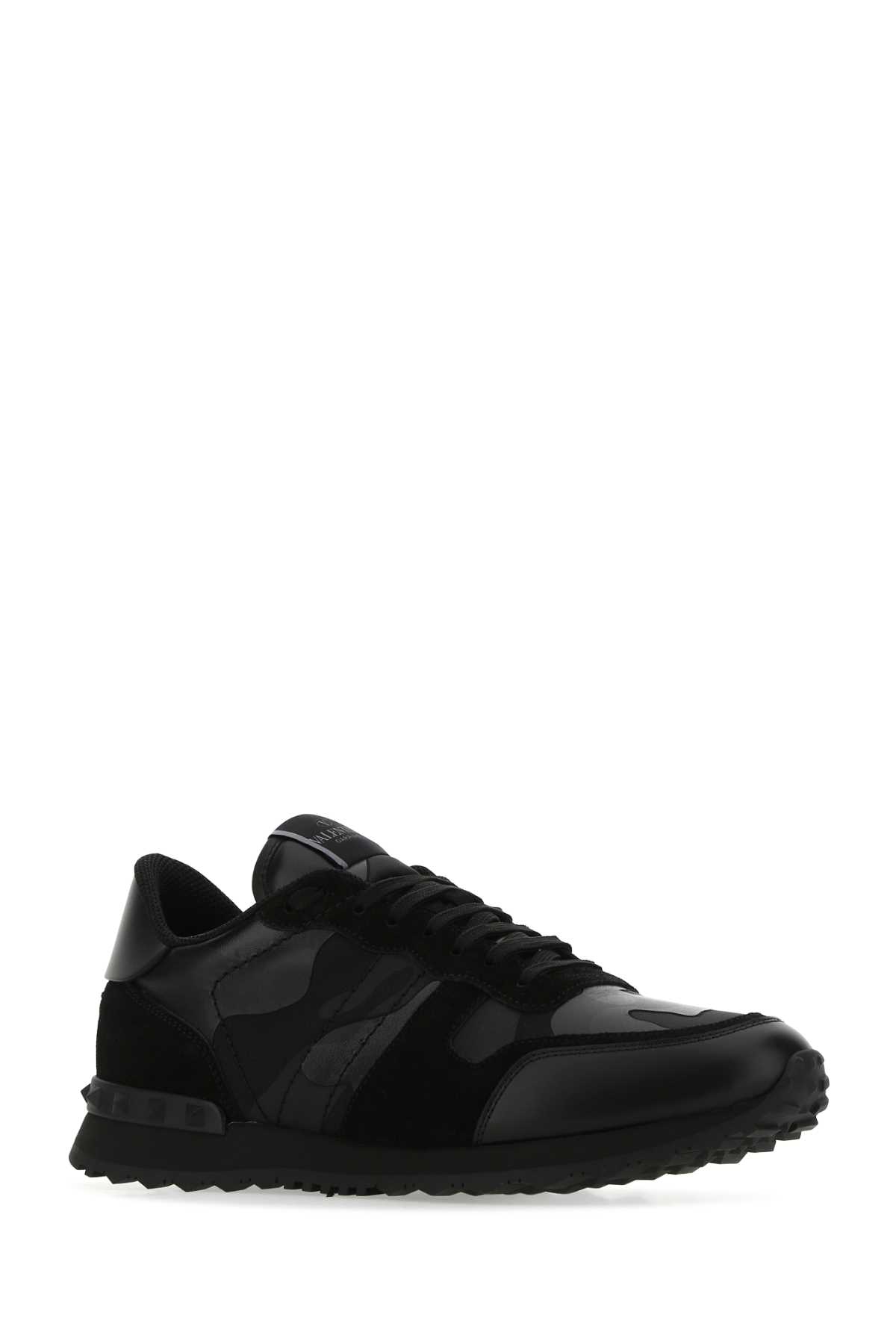 Embroidered fabric and leather Rockrunner Camouflage sneakers 3Y2S0723NSD0NO (Valentino Garavani / スニーカー ) | Valentino Garavani (ヴァレンティノ)(1)