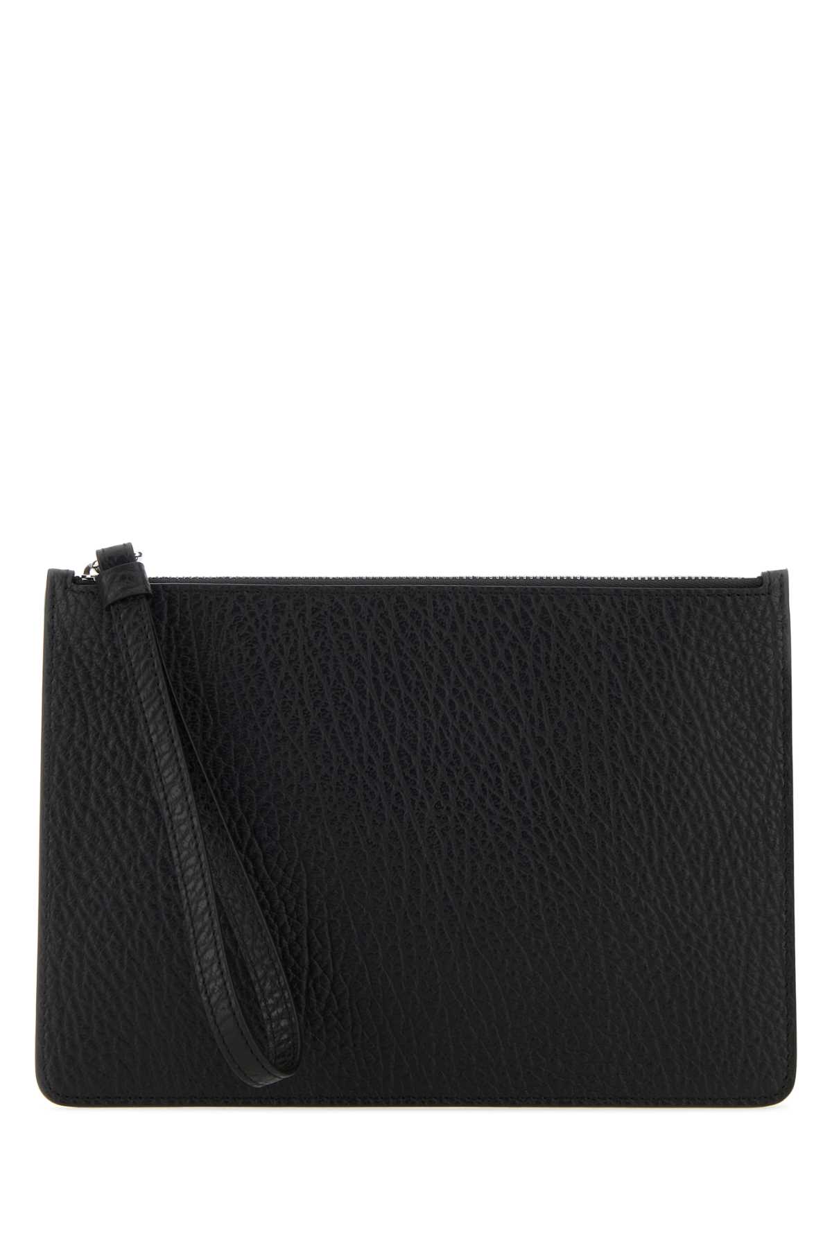 Black leather clutch SA2TT0003P4455T8013 (Maison Margiela / クラッチバッグ・ポーチ ) | Maison Margiela (メゾン マルジェラ)