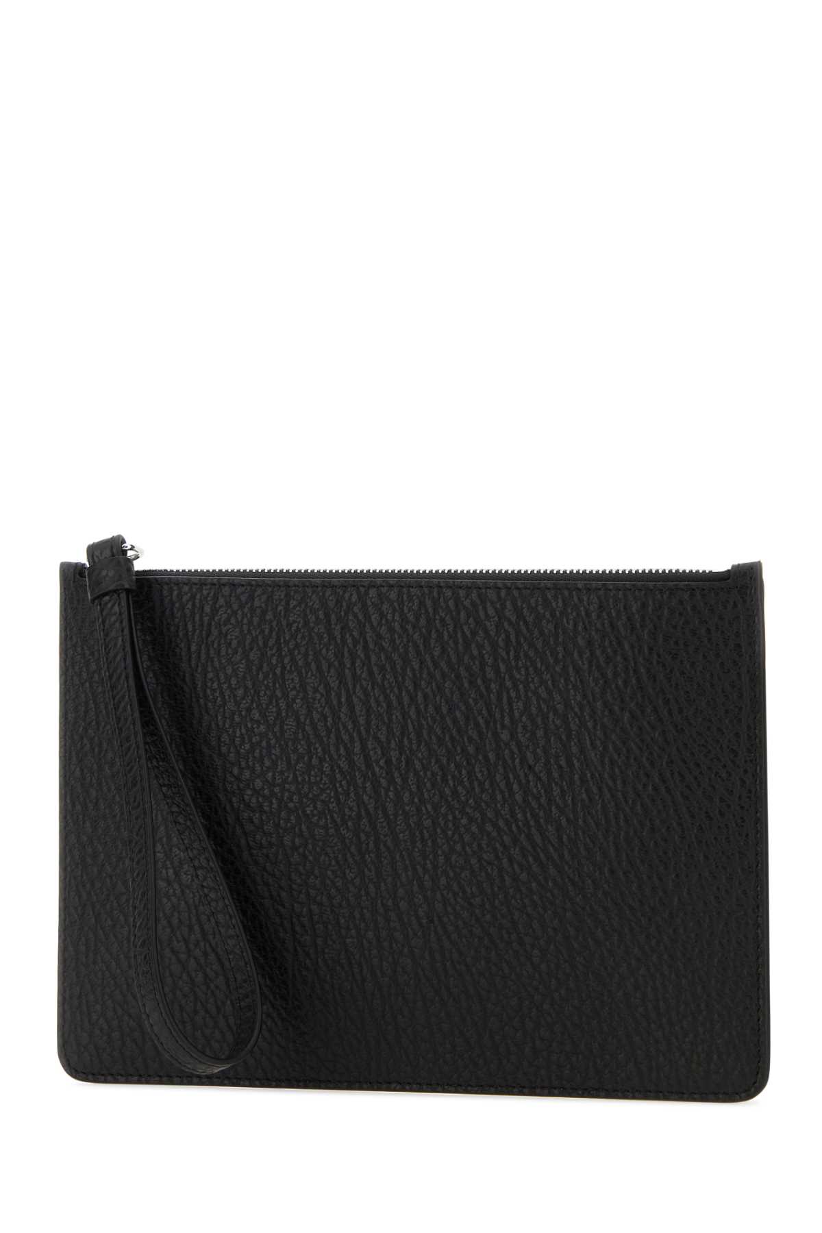 Black leather clutch SA2TT0003P4455T8013 (Maison Margiela / クラッチバッグ・ポーチ ) | Maison Margiela (メゾン マルジェラ)(1)