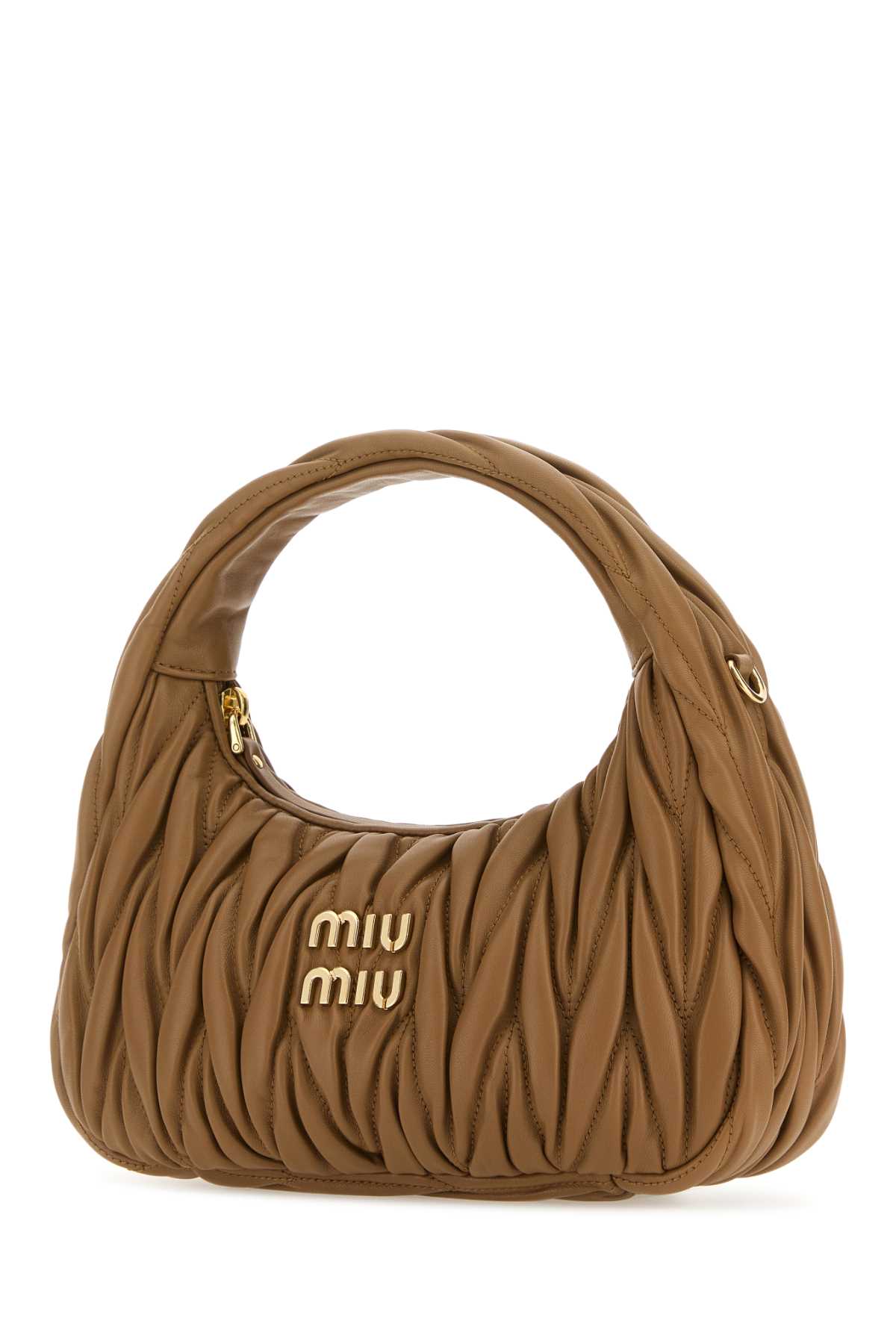 Biscuit nappa leather handbag 5BC125VOOYN88F098L (MIU MIU / ハンドバッグ・ショルダーバッグ ) | MIU MIU (ミュウミュウ)(1)