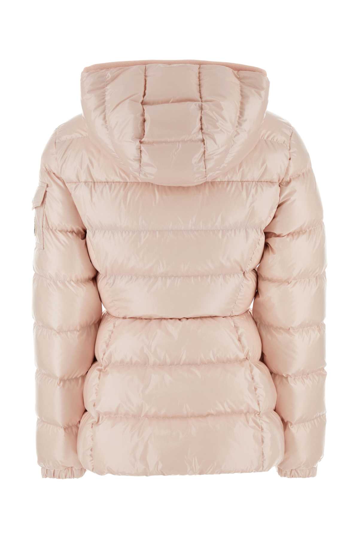 Pastel pink nylon Barante down jacket 1A00017597EU519 (Moncler / カジュアルジャケット ) | Moncler (モンクレール)(1)