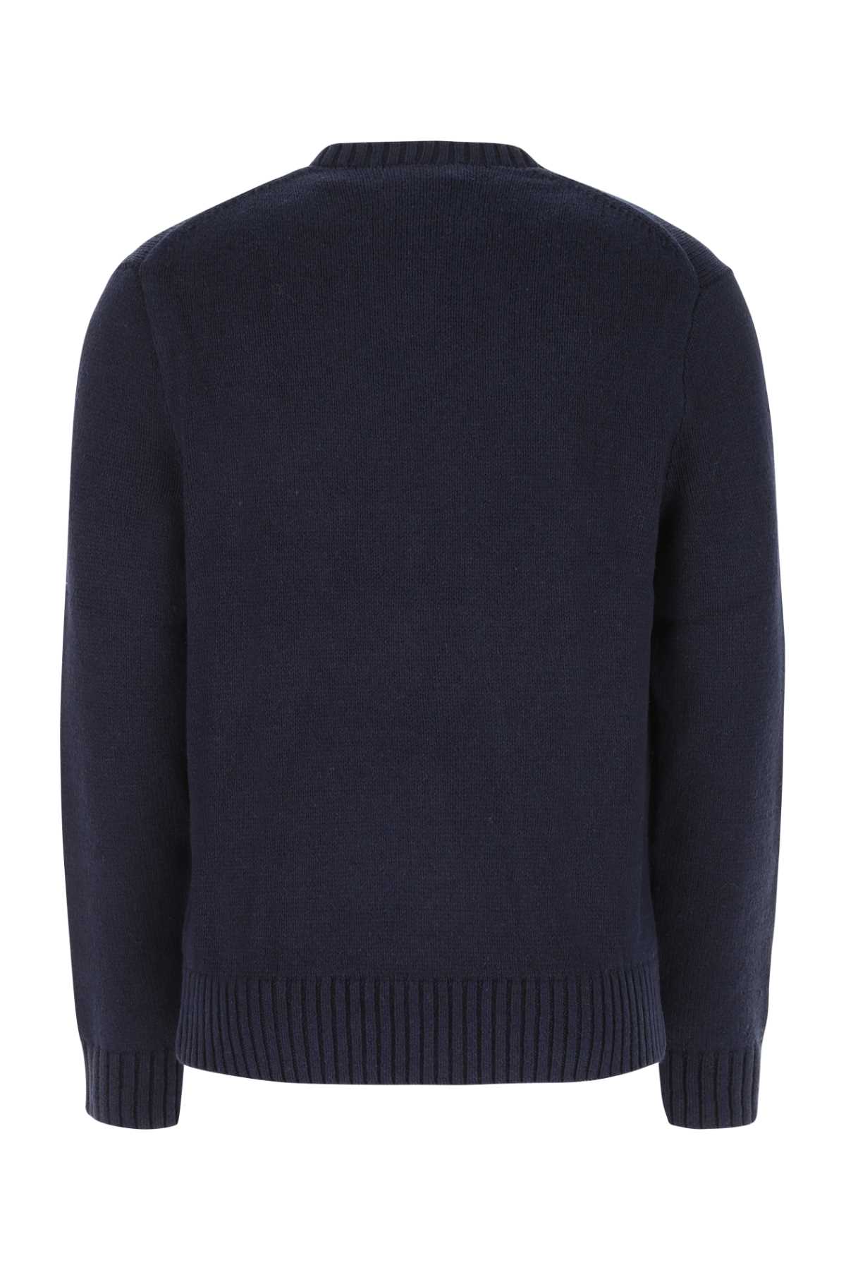Blue cotton sweater 710860374001 (Polo Ralph Lauren / ニット・セーター・カーディガン ) | Polo Ralph Lauren (ポロ ラルフ ローレン)(1)