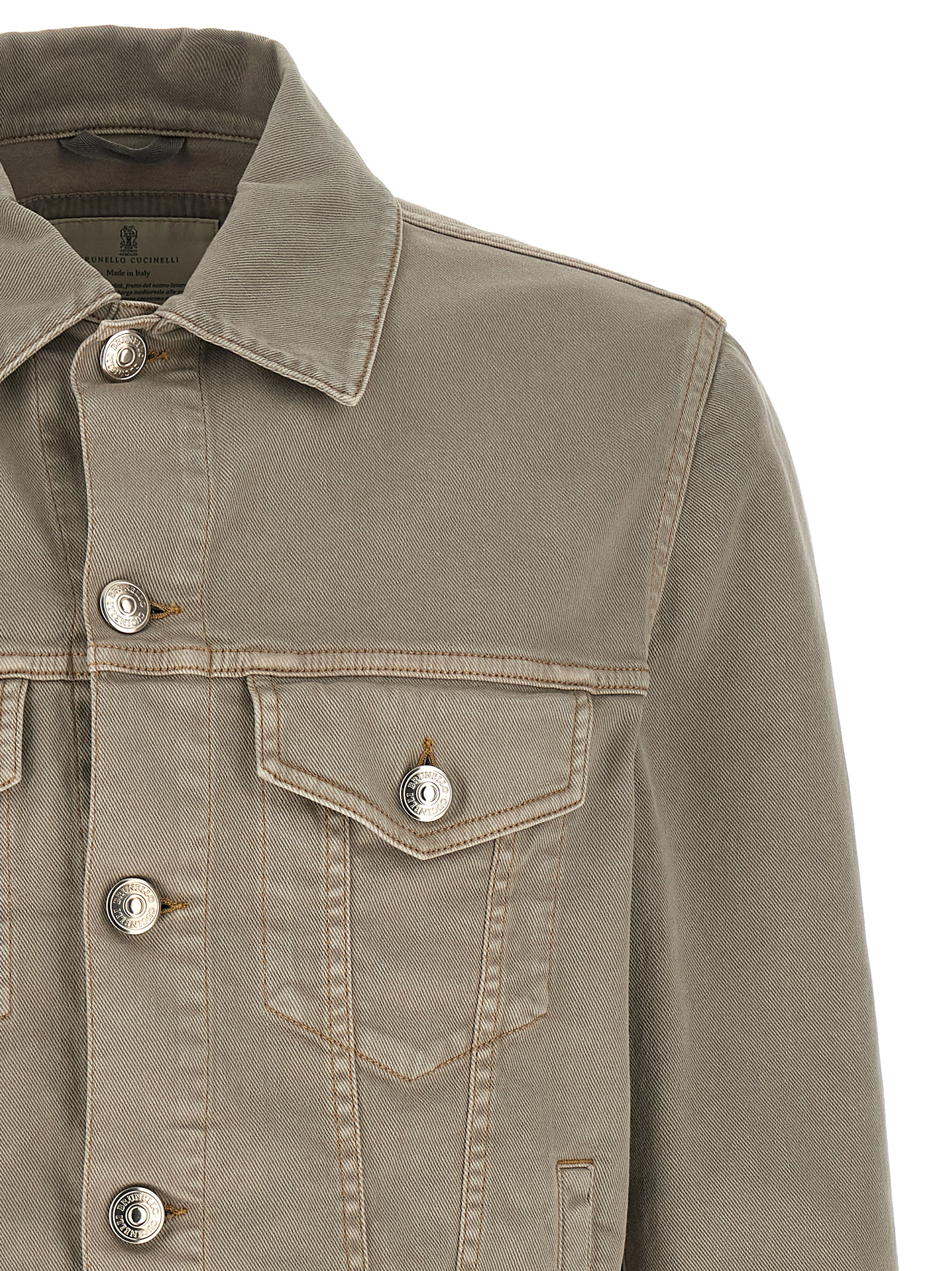 Denim jacket M277P6910C7018 (Brunello Cucinelli / カジュアルジャケット ) | Brunello Cucinelli (ブルネロ・クチネリ)(2)
