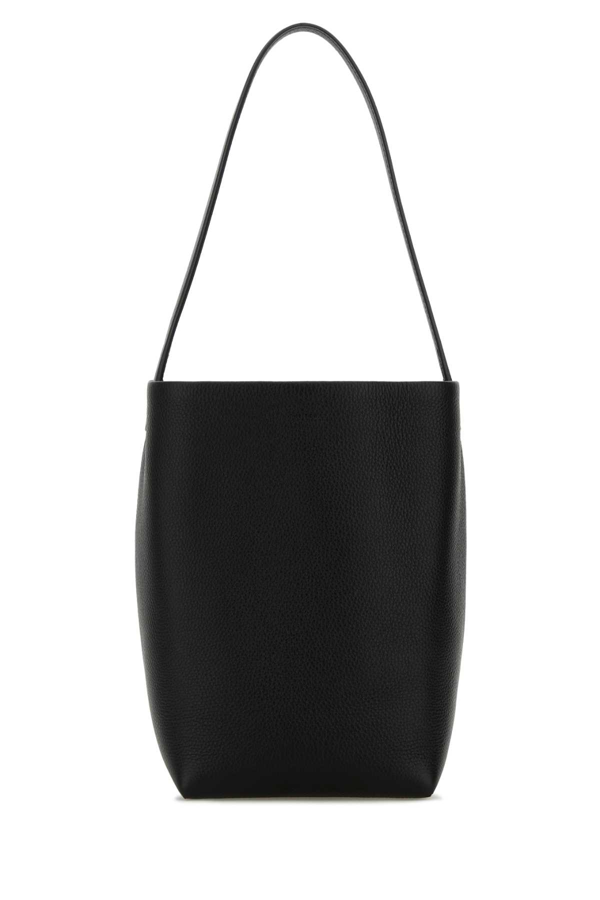 Black leather large N/S Park shopping bag W1313L129BLK (The Row / ハンドバッグ・ショルダーバッグ ) | The Row (ザ・ロウ)