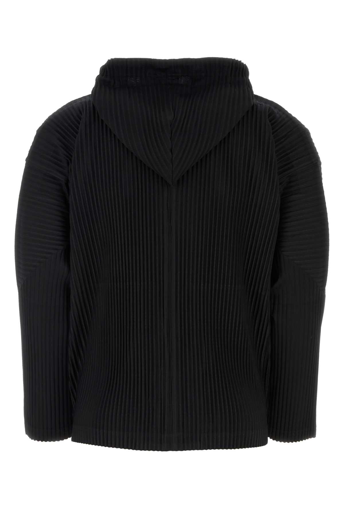Black polyester cardigan HP38JL10615 (HOMME PLISSÉ ISSEY MIYAKE / タンクトップ・キャミソール ) | HOMME PLISSÉ ISSEY MIYAKE (オムプリッセ イッセイ ミヤケ)(1)