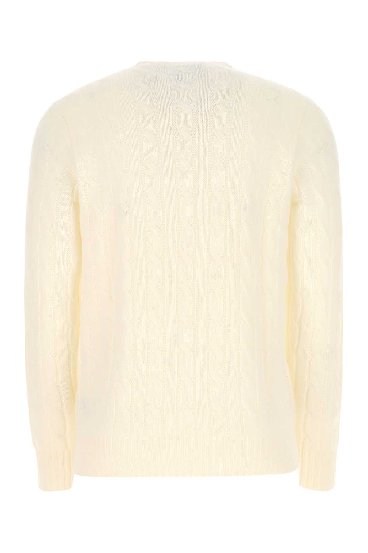 Ivory cashmere sweater 710876728010 (Polo Ralph Lauren / ニット・セーター・カーディガン ) | Polo Ralph Lauren (ポロ ラルフ ローレン)(1)