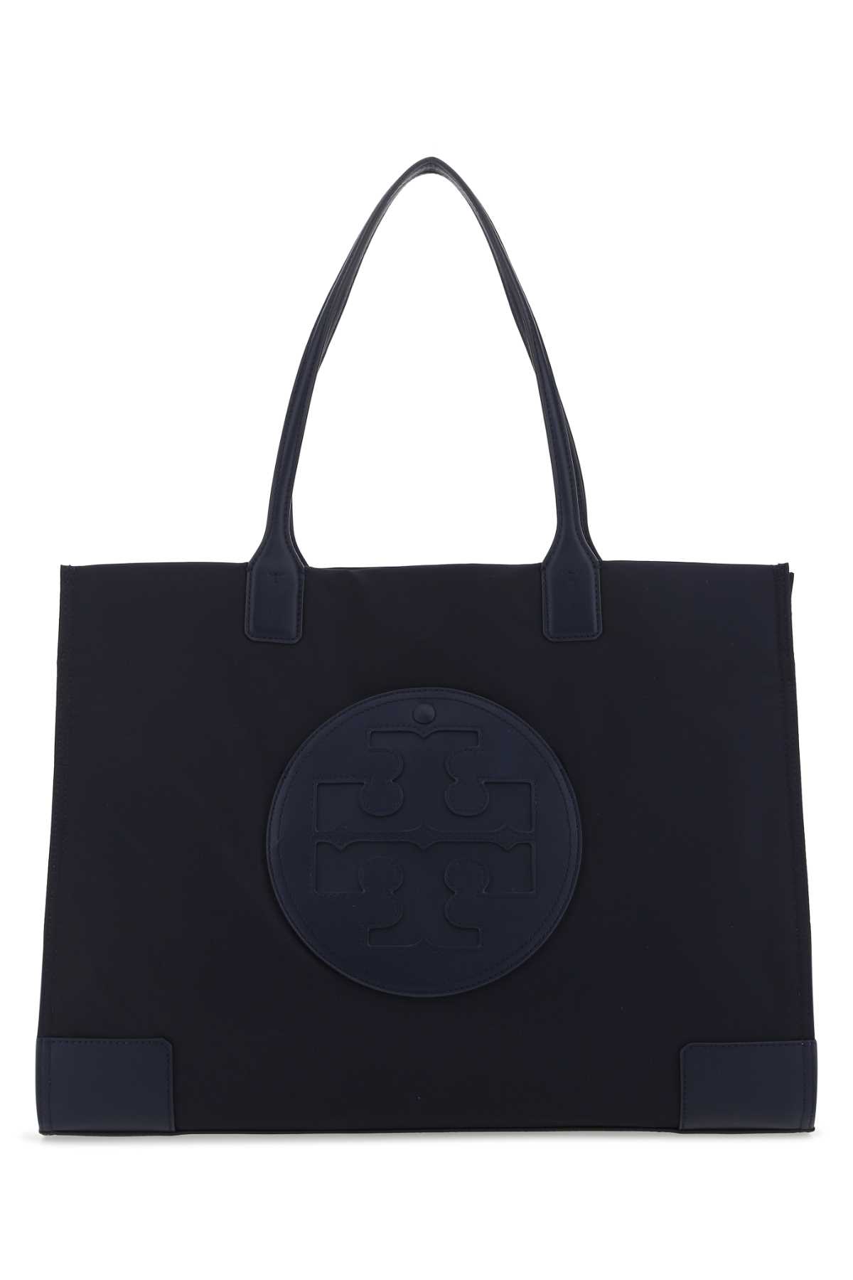 Navy blue nylon Ella shopping bag 87116405 (TORY BURCH / トートバッグ ) | TORY BURCH (トリーバーチ)