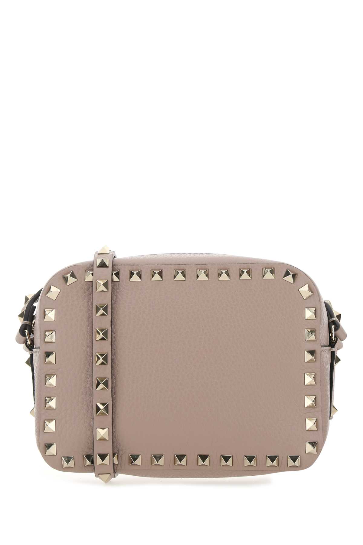 Antiqued pink leather Rockstud crossbody bag 4W2B0809VSFP45 (Valentino Garavani / ハンドバッグ・ショルダーバッグ ) | Valentino Garavani (ヴァレンティノ)