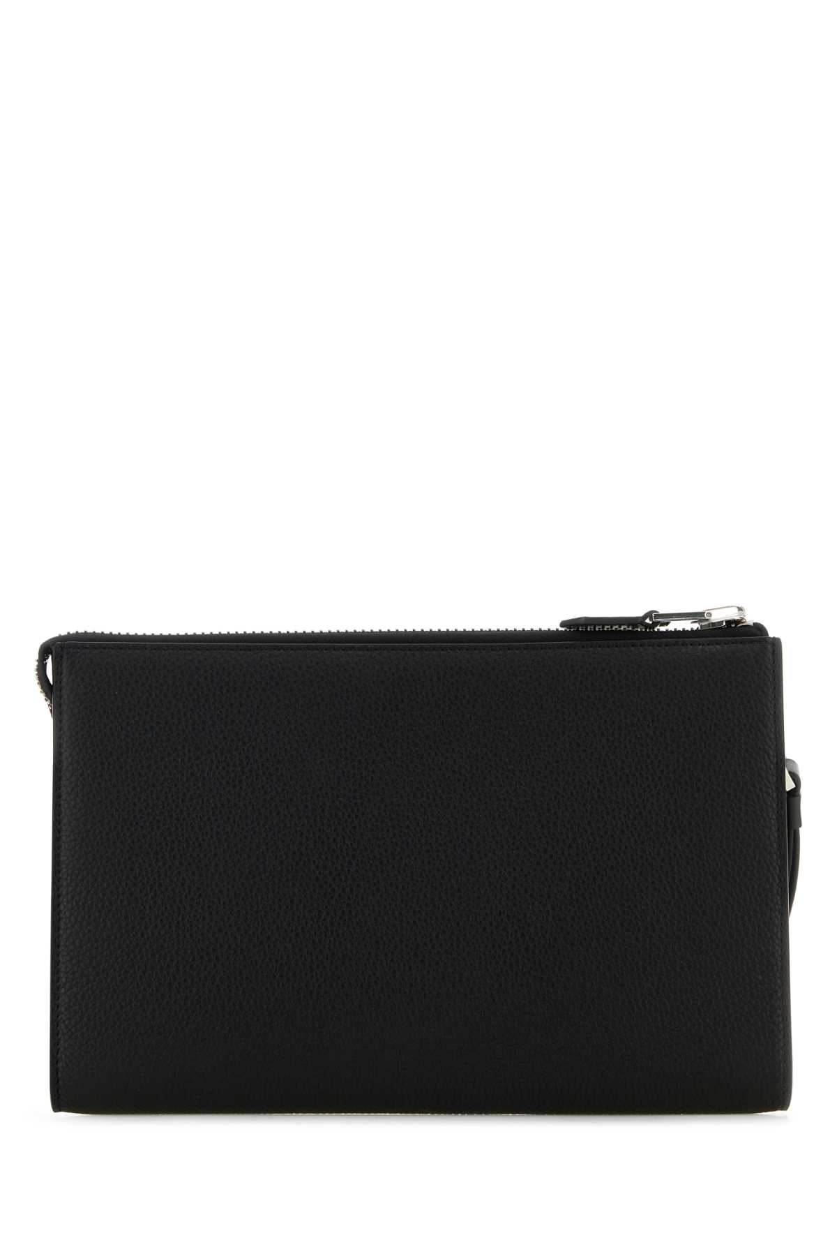 Black leather mini clutch H0500LCL213S1N001 (TOM FORD / クラッチバッグ・ポーチ ) | TOM FORD (トムフォード)(2)