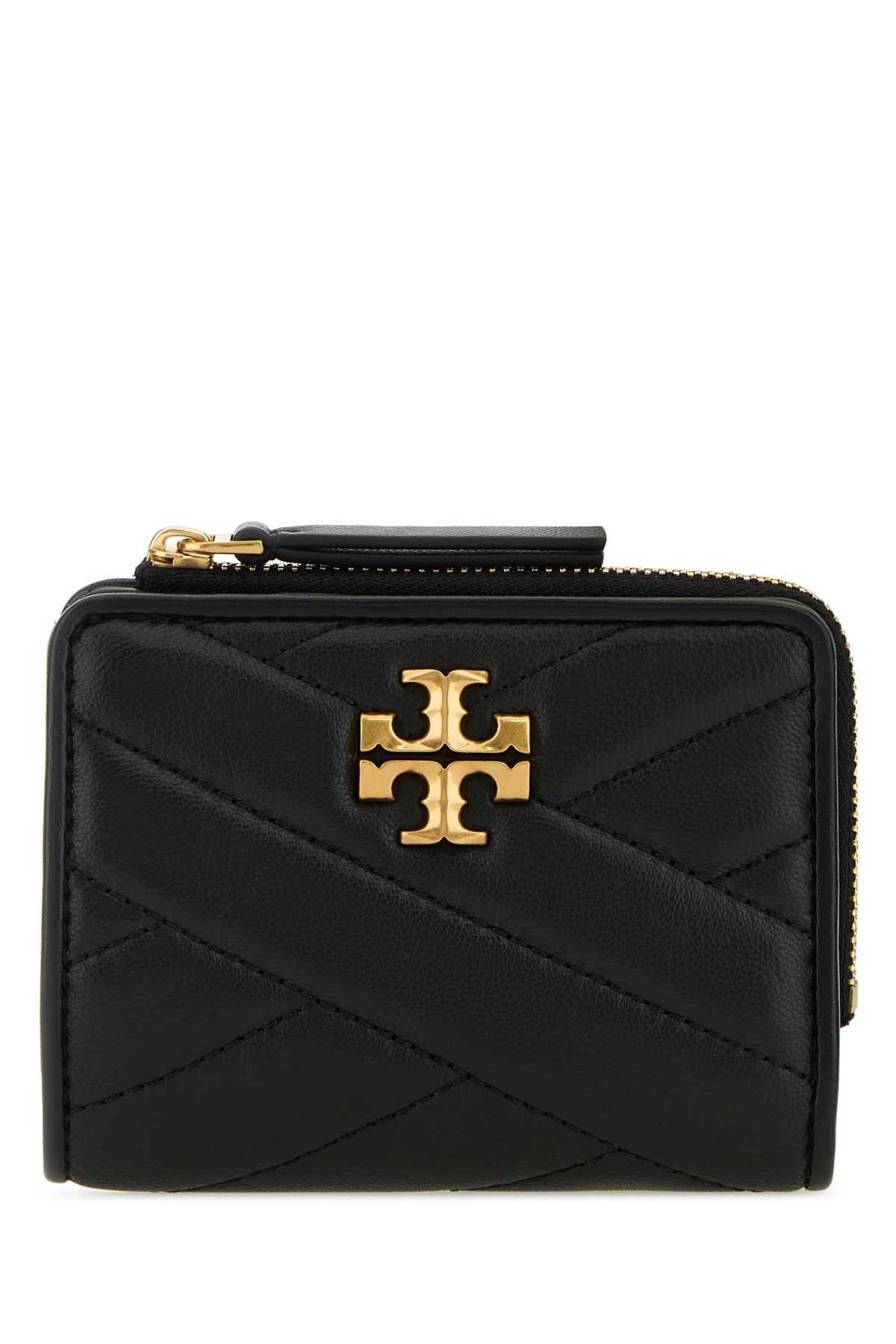 Black leather Kira wallet 153121001 (TORY BURCH / 財布・カードケース ) | TORY BURCH (トリーバーチ)