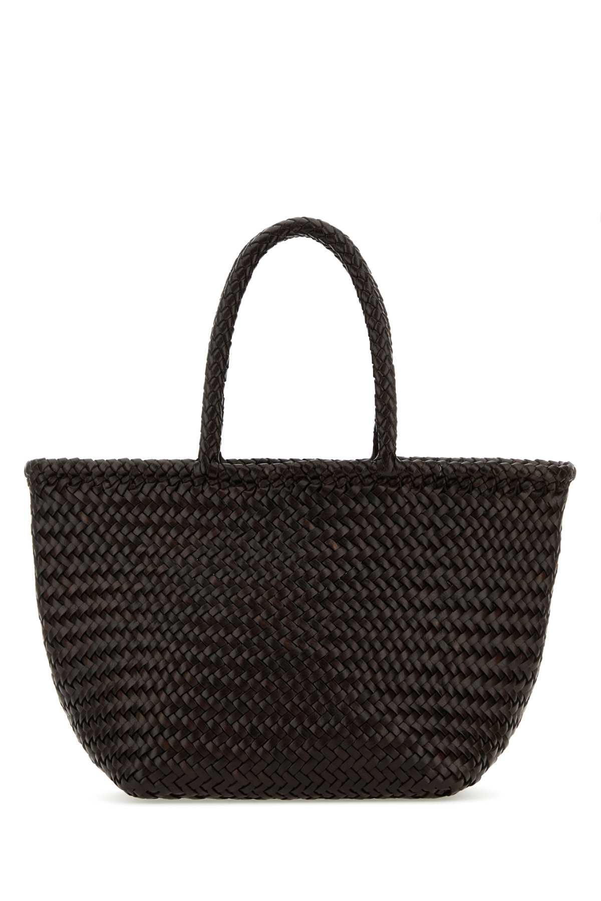 Dark brown leather small Grace handbag 8813DARKBROWN (dragon DIFFUSION / ハンドバッグ・ショルダーバッグ ) | dragon DIFFUSION (ドラゴンディフュージョン)