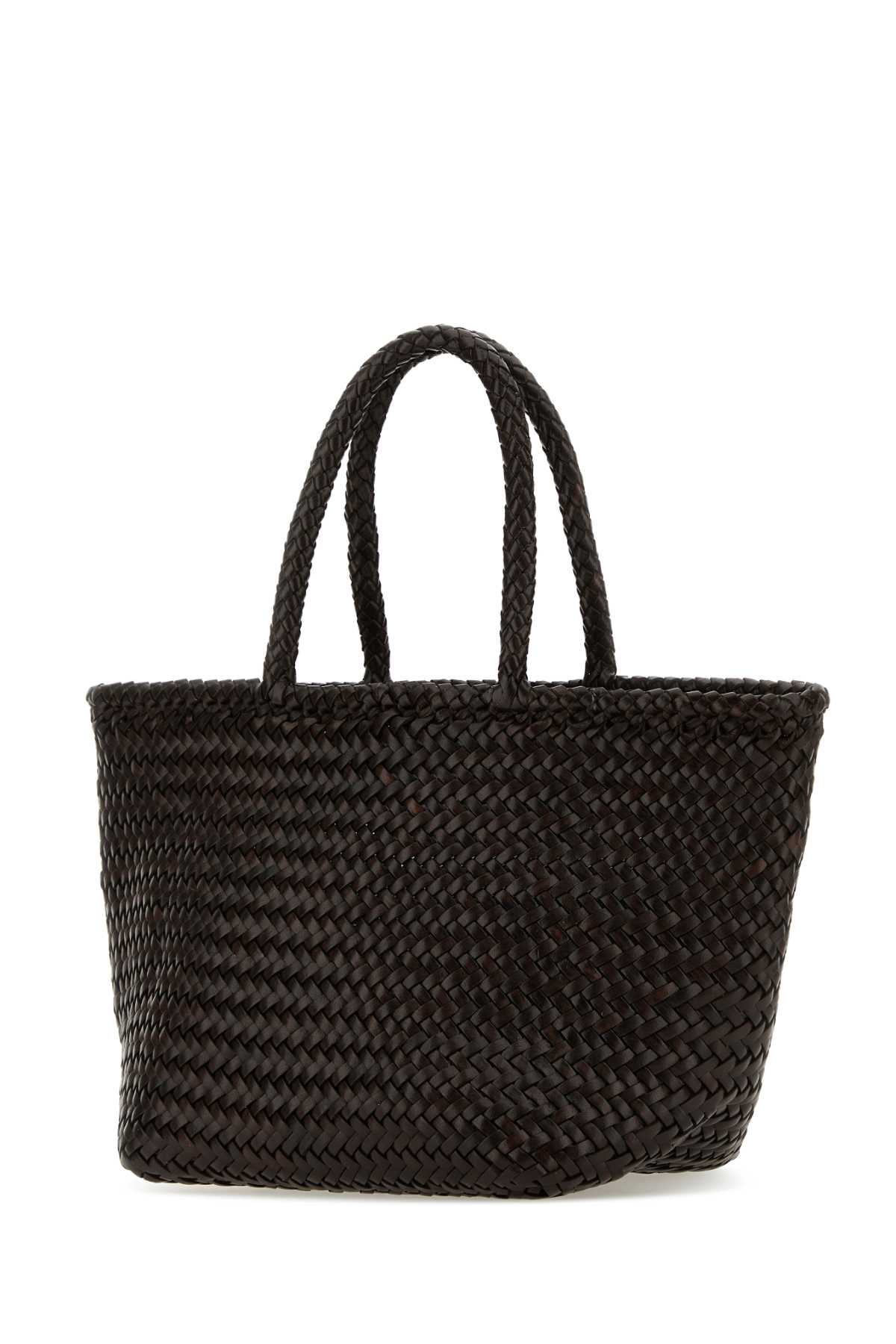 Dark brown leather small Grace handbag 8813DARKBROWN (dragon DIFFUSION / ハンドバッグ・ショルダーバッグ ) | dragon DIFFUSION (ドラゴンディフュージョン)(1)