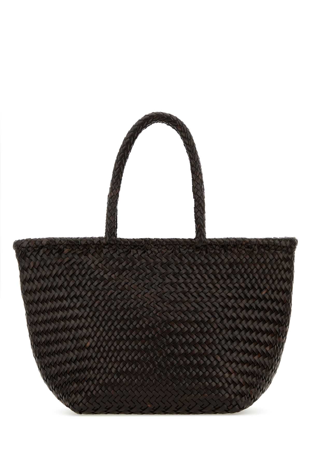 Dark brown leather small Grace handbag 8813DARKBROWN (dragon DIFFUSION / ハンドバッグ・ショルダーバッグ ) | dragon DIFFUSION (ドラゴンディフュージョン)(2)