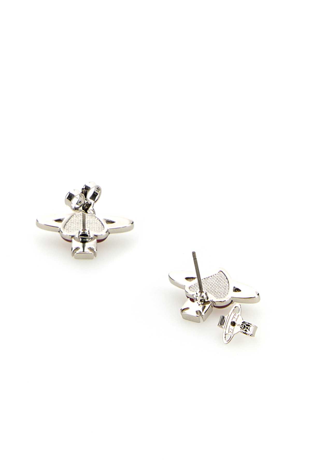 Two-tone metal New Diamante Heart earrings 6201033K02P383CNP383 (Vivienne Westwood / ピアス・イヤリング ) | Vivienne Westwood (ヴィヴィアン・ウェストウッド)(2)
