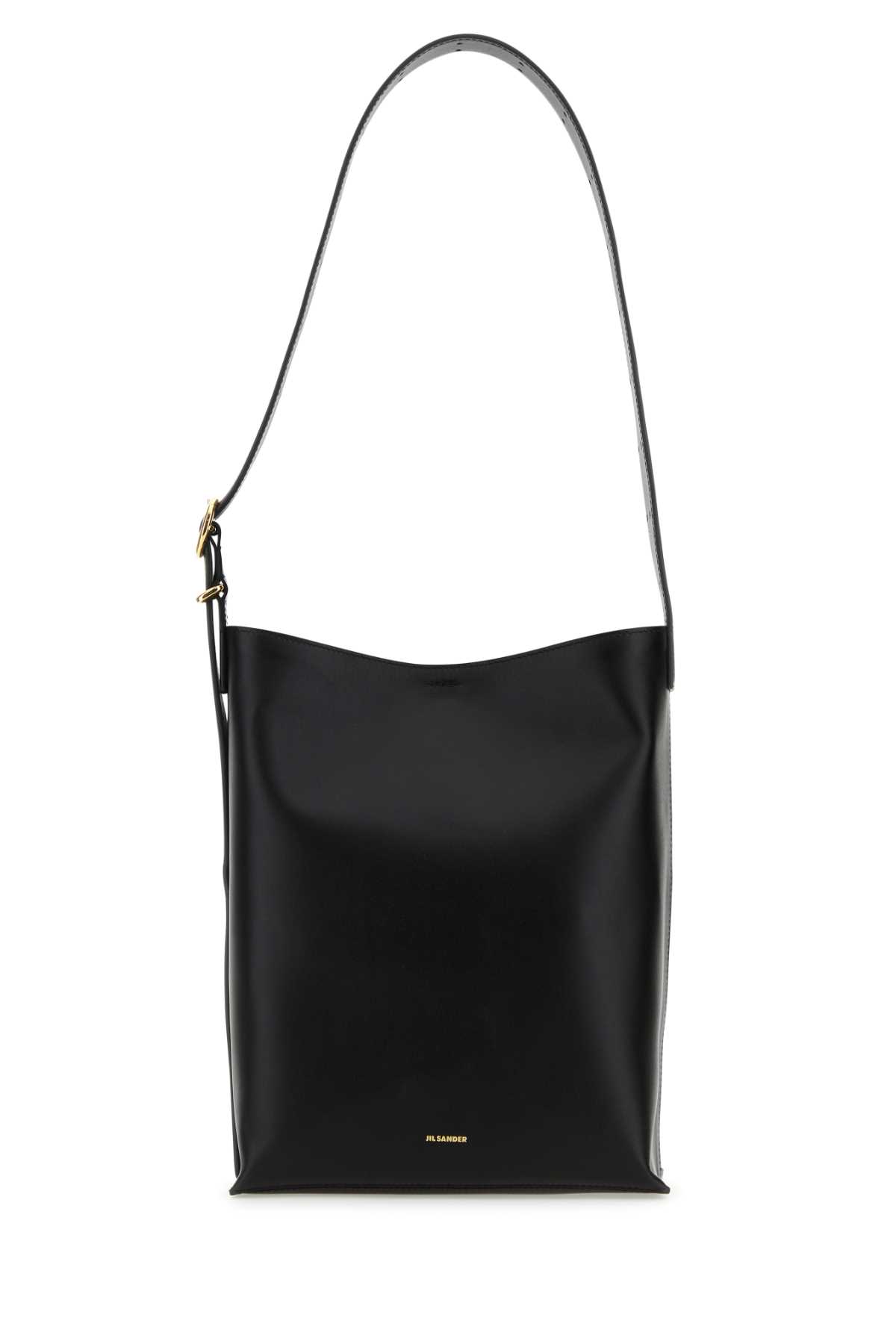 Black leather Cannolo shoulder bag J07WD0063P5373001 (Jil Sander / ハンドバッグ・ショルダーバッグ ) | Jil Sander (ジルサンダー)