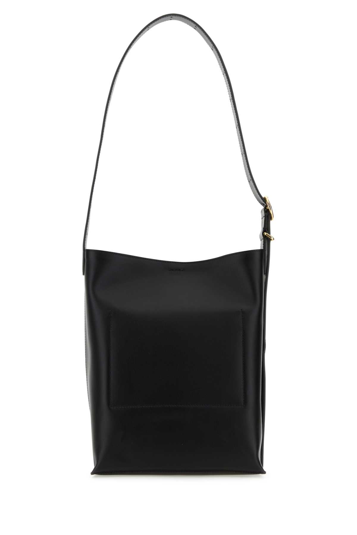 Black leather Cannolo shoulder bag J07WD0063P5373001 (Jil Sander / ハンドバッグ・ショルダーバッグ ) | Jil Sander (ジルサンダー)(2)