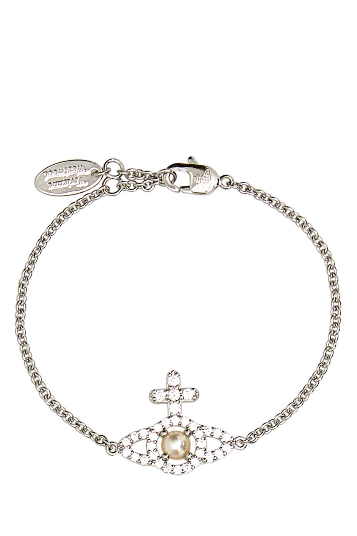 Silver metal Olympia bracelet 6102021E02P132SMP132 (Vivienne Westwood / ブレスレット ) | Vivienne Westwood (ヴィヴィアン・ウェストウッド)