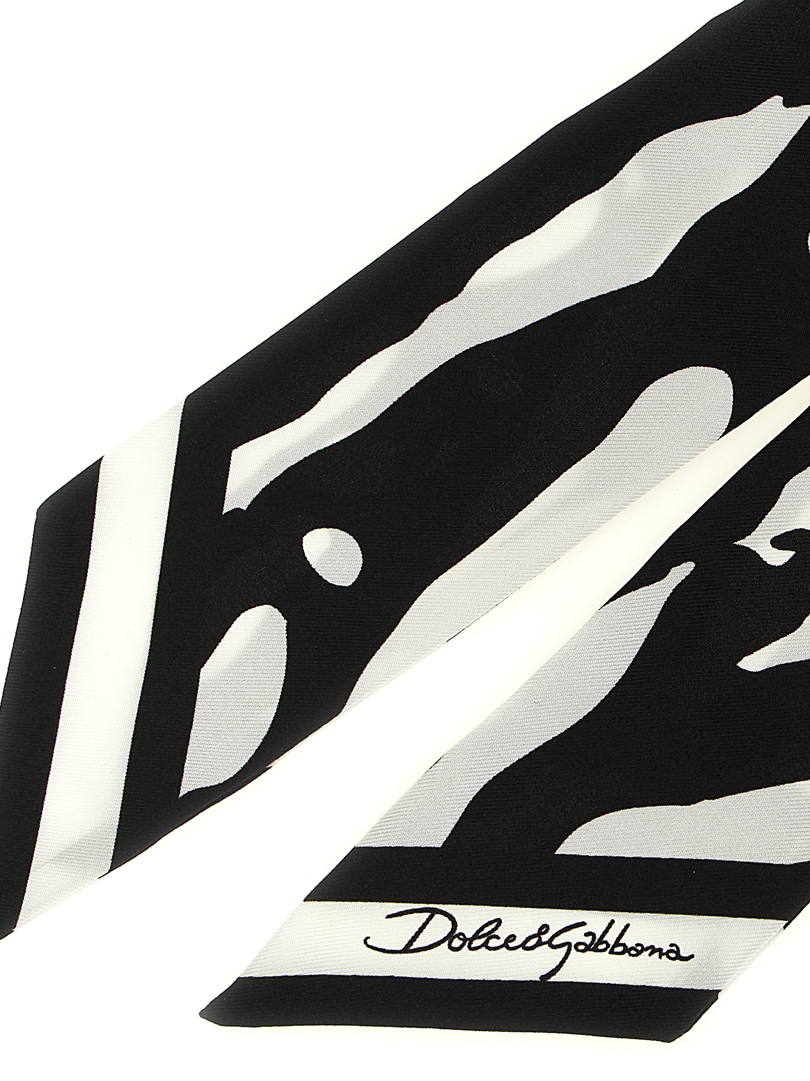 Zebra print scarf FS215AGDAOUHY3CQ (Dolce & Gabbana / スカーフ・マフラー ) | Dolce & Gabbana (ドルチェガッバーナ)(2)