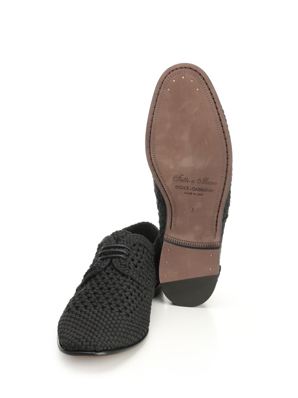 Woven fabric Derby shoes A10863A9L6480999 (Dolce & Gabbana / ローファー ) | Dolce & Gabbana (ドルチェガッバーナ)(5)