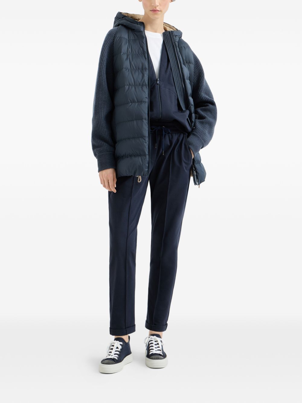 Brunello Cucinelli Coats NAVY MD5987779C8901 (Brunello Cucinelli / ダウンジャケット・コート ) | Brunello Cucinelli (ブルネロ・クチネリ)(1)
