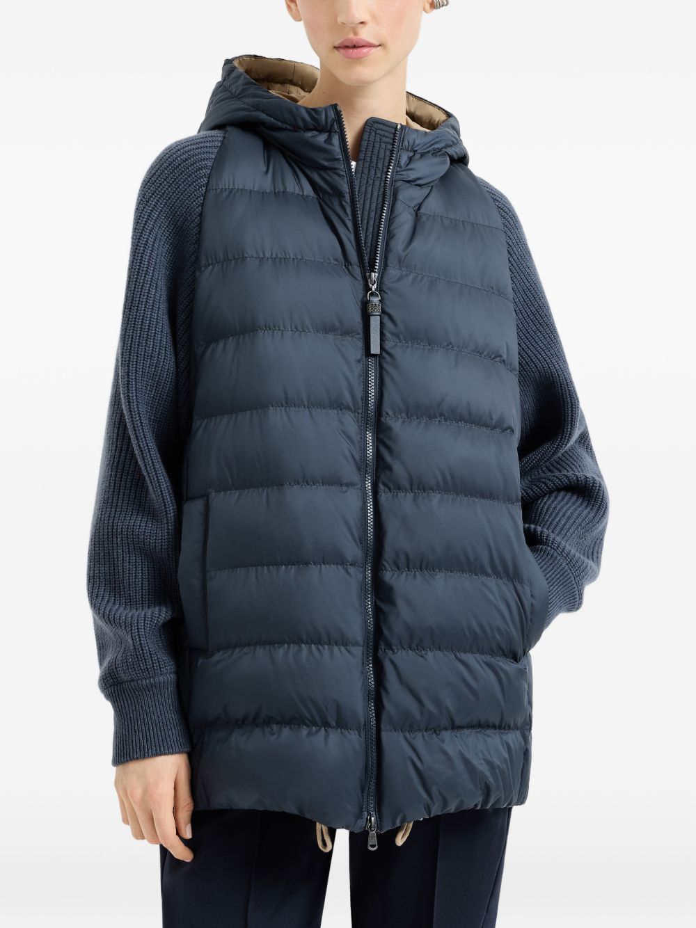 Brunello Cucinelli Coats NAVY MD5987779C8901 (Brunello Cucinelli / ダウンジャケット・コート ) | Brunello Cucinelli (ブルネロ・クチネリ)(2)