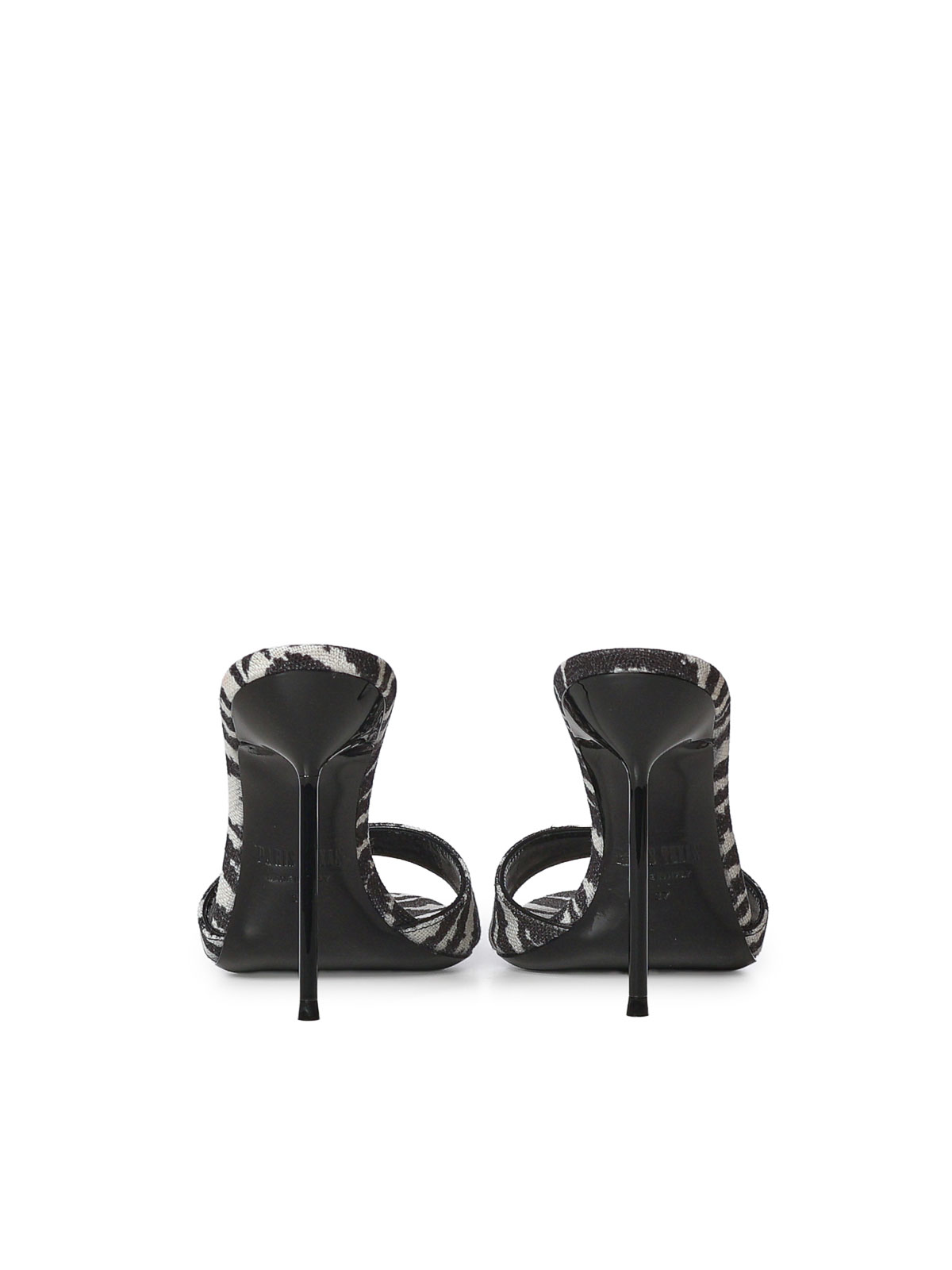 Lidia Mules With Zebra Print PX836XPTCVWHITEZEBRA (PARIS TEXAS / サンダル ) | PARIS TEXAS (パリ テキサス)(1)