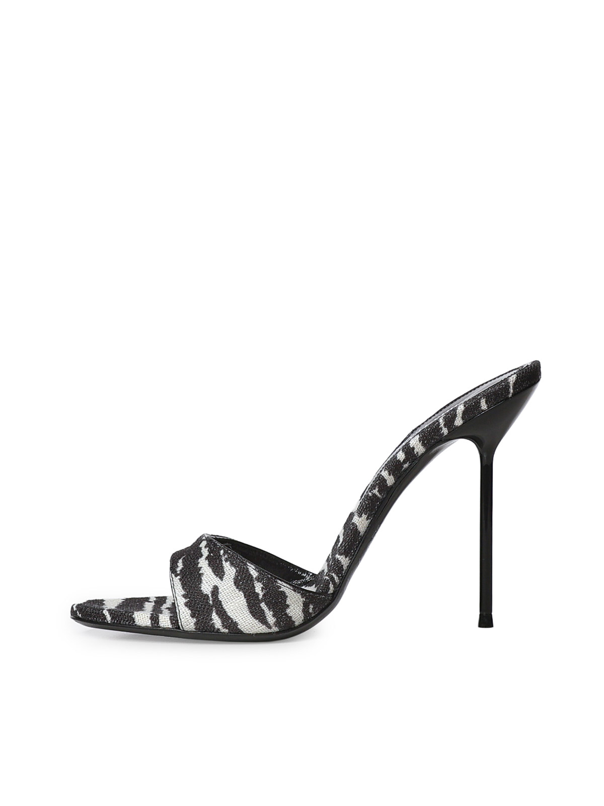 Lidia Mules With Zebra Print PX836XPTCVWHITEZEBRA (PARIS TEXAS / サンダル ) | PARIS TEXAS (パリ テキサス)(2)
