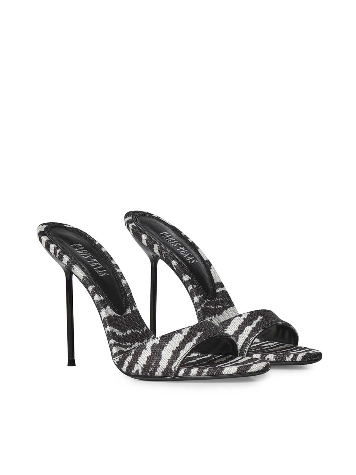 Lidia Mules With Zebra Print PX836XPTCVWHITEZEBRA (PARIS TEXAS / サンダル ) | PARIS TEXAS (パリ テキサス)(3)