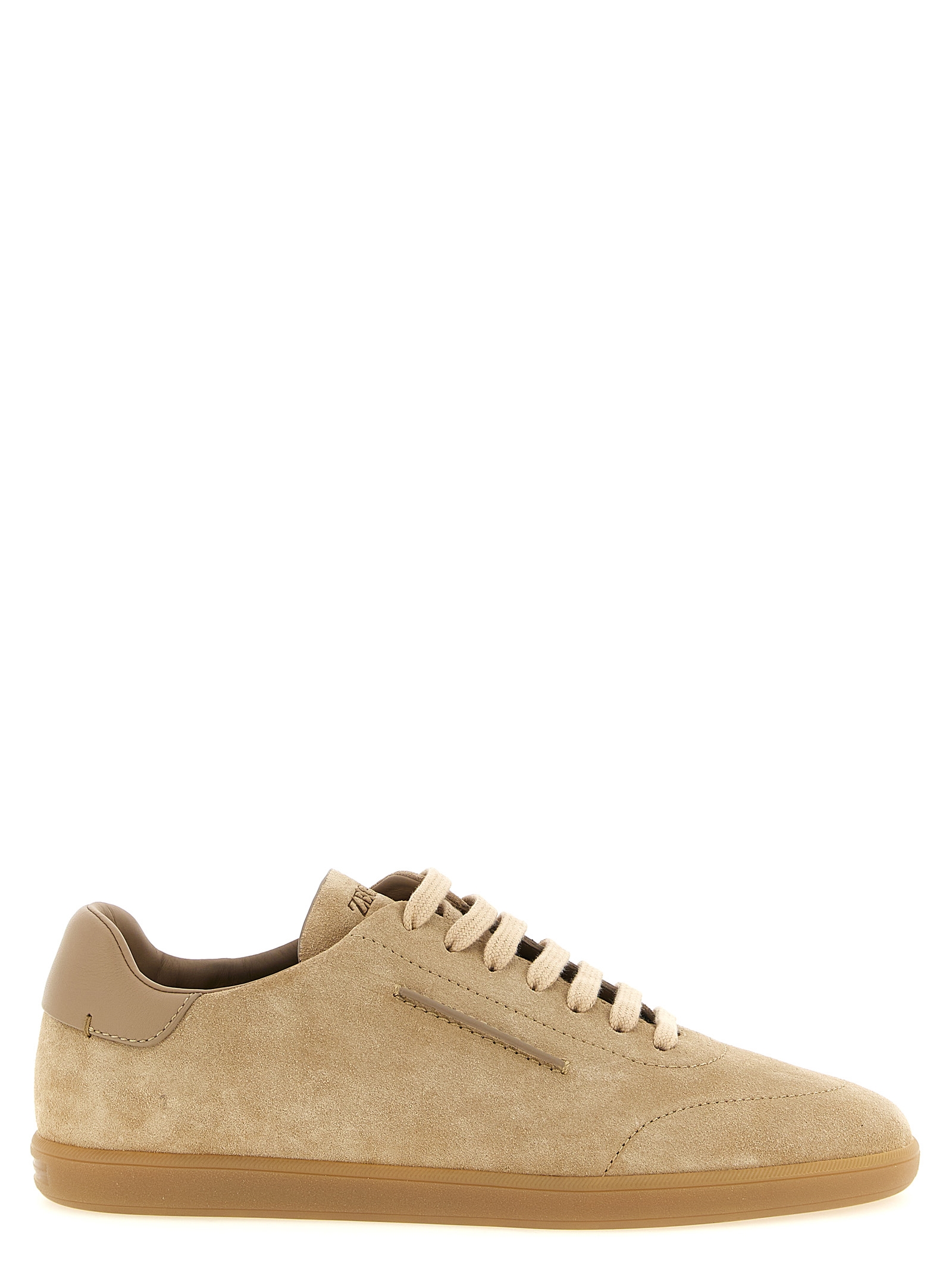 Low-Top Suede Sneakers LHSOYS8218ZCRE (ZEGNA / スニーカー ) | ZEGNA (ゼニア)
