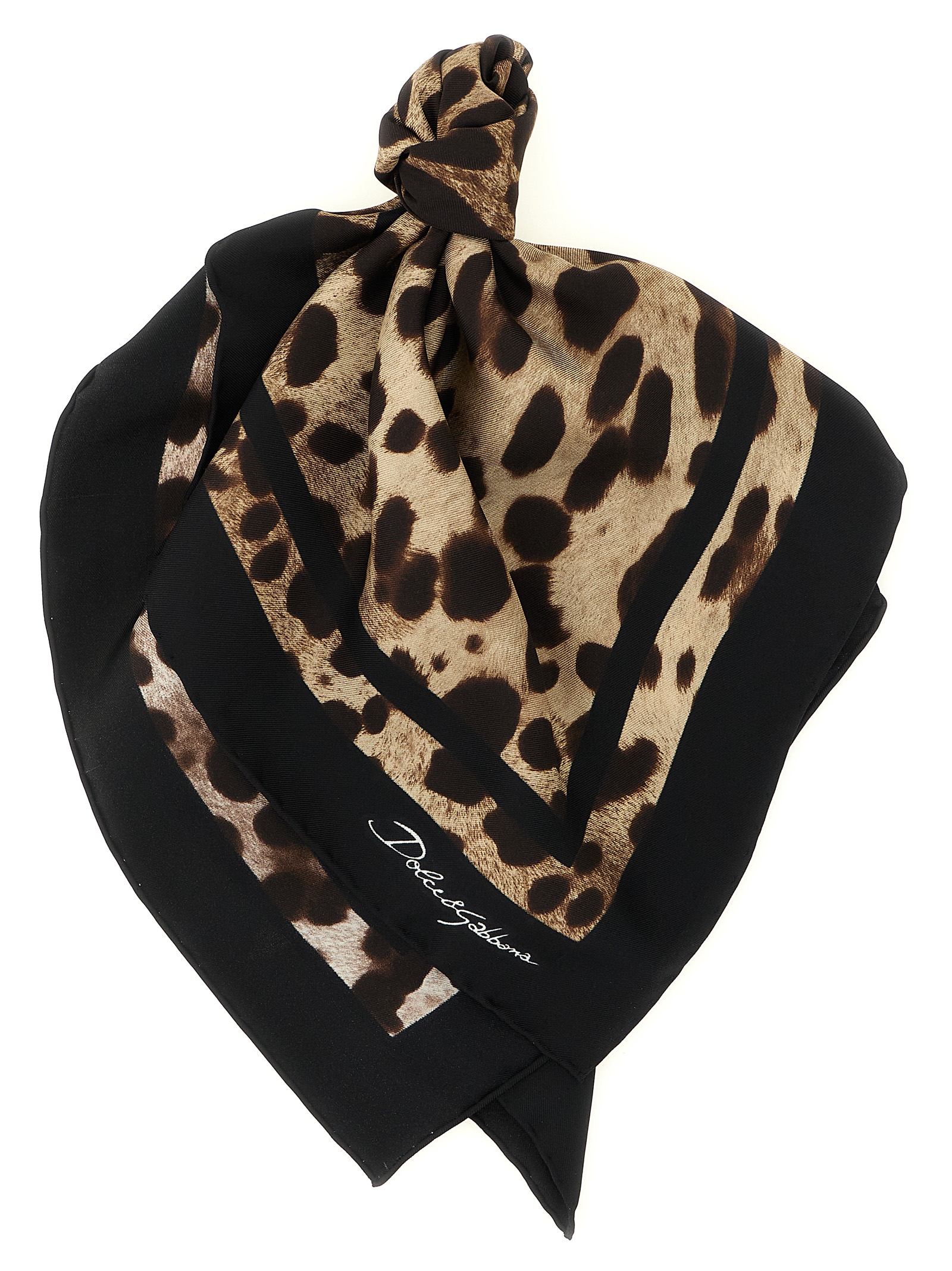 Leopard-print scarf FN092RGDCF5HN13M (Dolce & Gabbana / スカーフ・マフラー ) | Dolce & Gabbana (ドルチェガッバーナ)