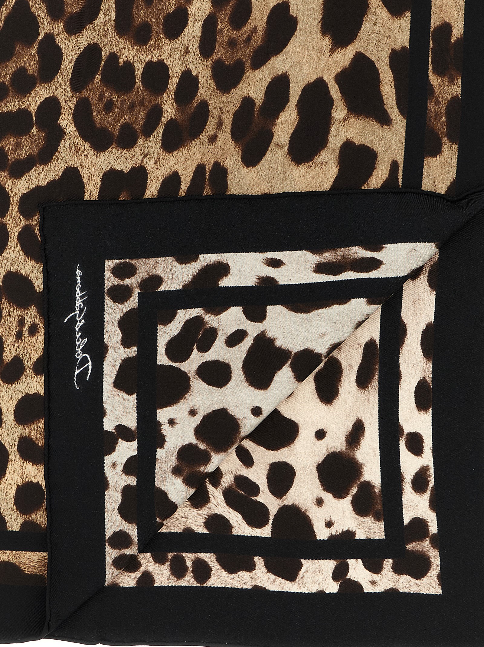 Leopard-print scarf FN092RGDCF5HN13M (Dolce & Gabbana / スカーフ・マフラー ) | Dolce & Gabbana (ドルチェガッバーナ)(2)