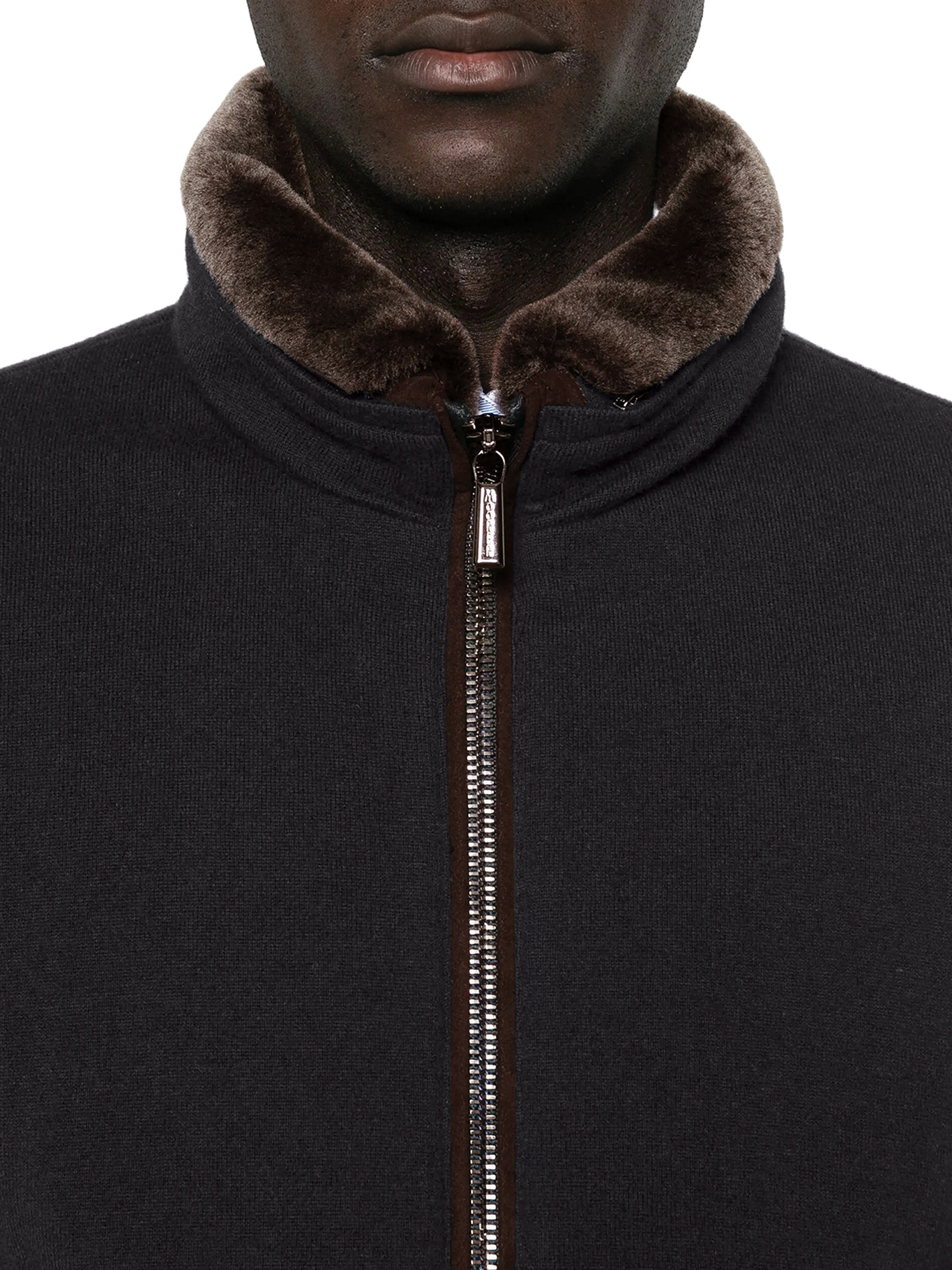 BEAUTIFUL CASHMERE AND SILK BOMBER JACKETS MOUBO100097TEPA203U0001 (MooRER / カジュアルジャケット ) | MooRER (ムーレー)(4)