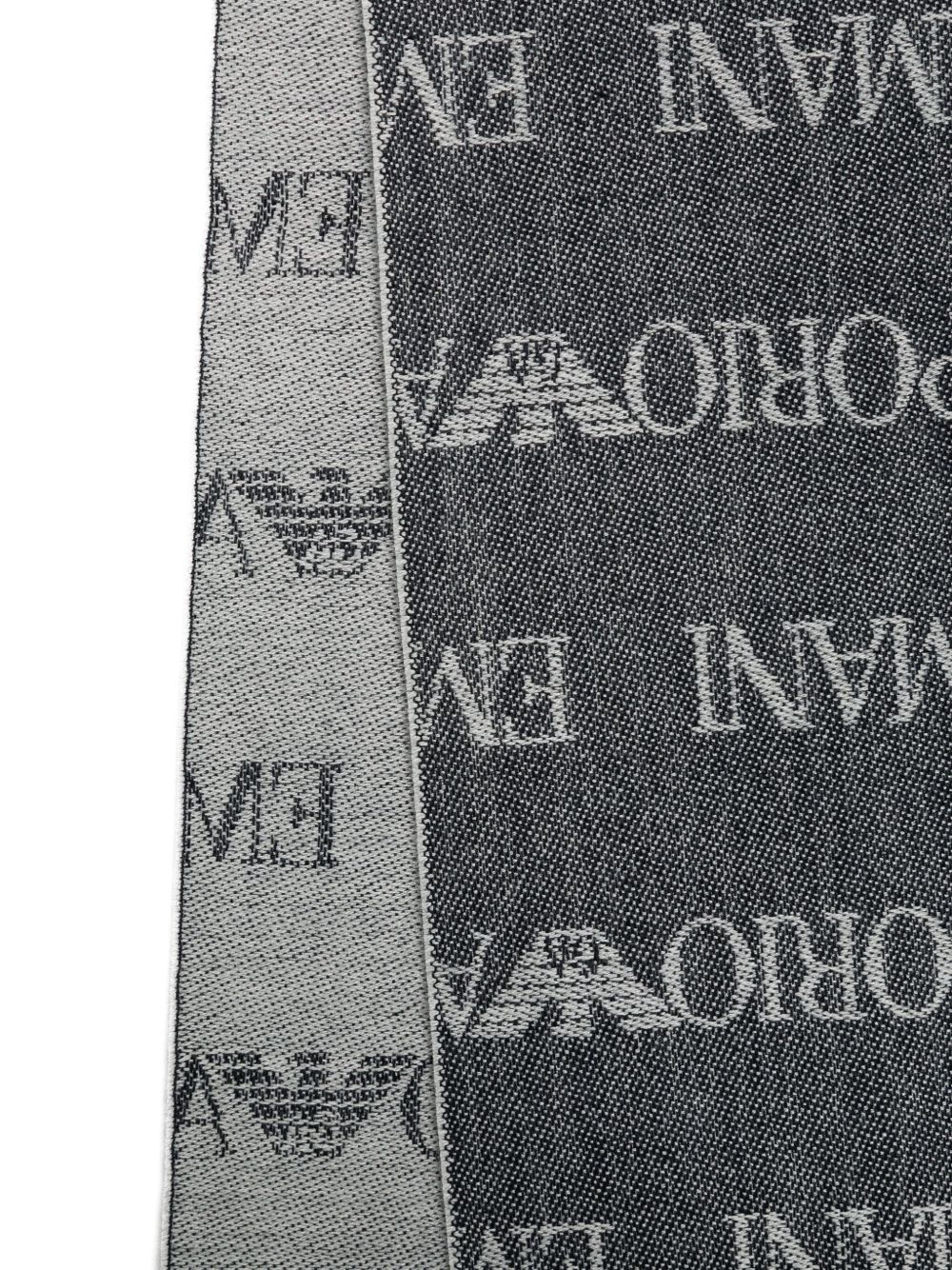 Emporio Armani Scarfs GREY EM004238AF21541FB018 (EMPORIO ARMANI / スカーフ・マフラー ) | EMPORIO ARMANI (エンポリオ アルマーニ)(1)